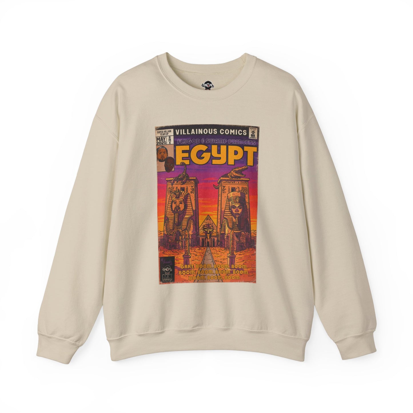 Egypt Remix - Unisex Heavy Blend™ Crewneck Sweatshirt