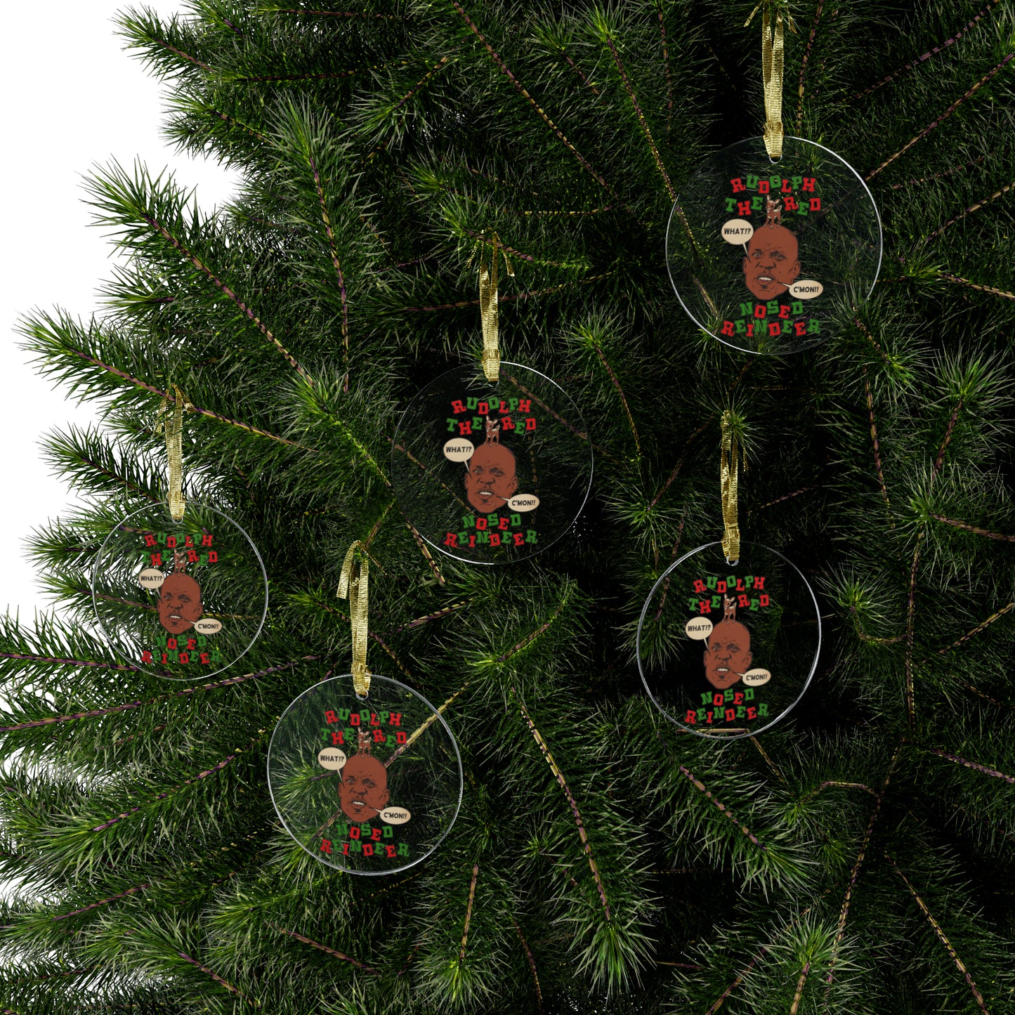DMX - Rudolph - Christmas - Acrylic Ornaments