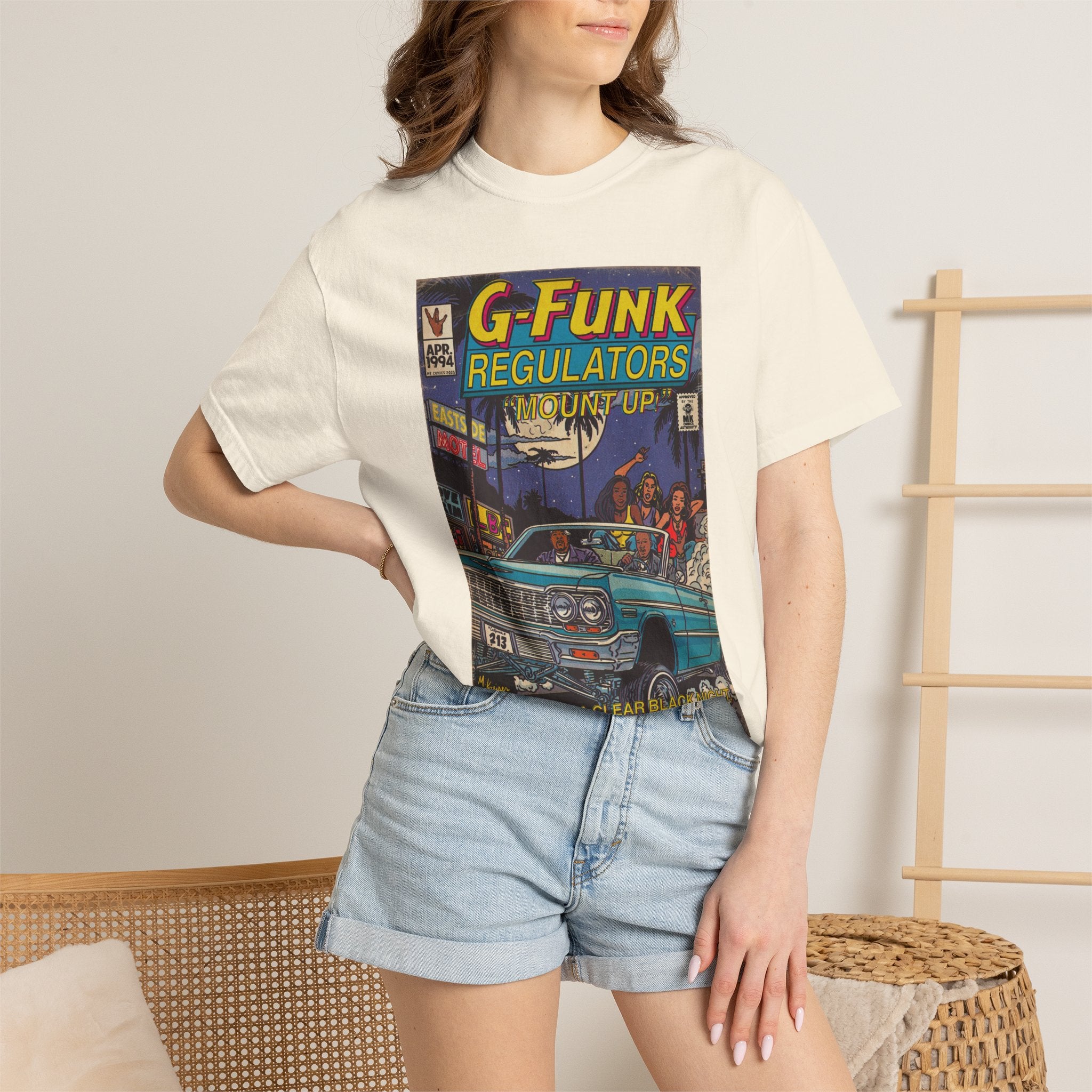 Regulate - Unisex Comfort Colors 1717 Garment-Dyed Heavyweight Crew Neck T-shirt