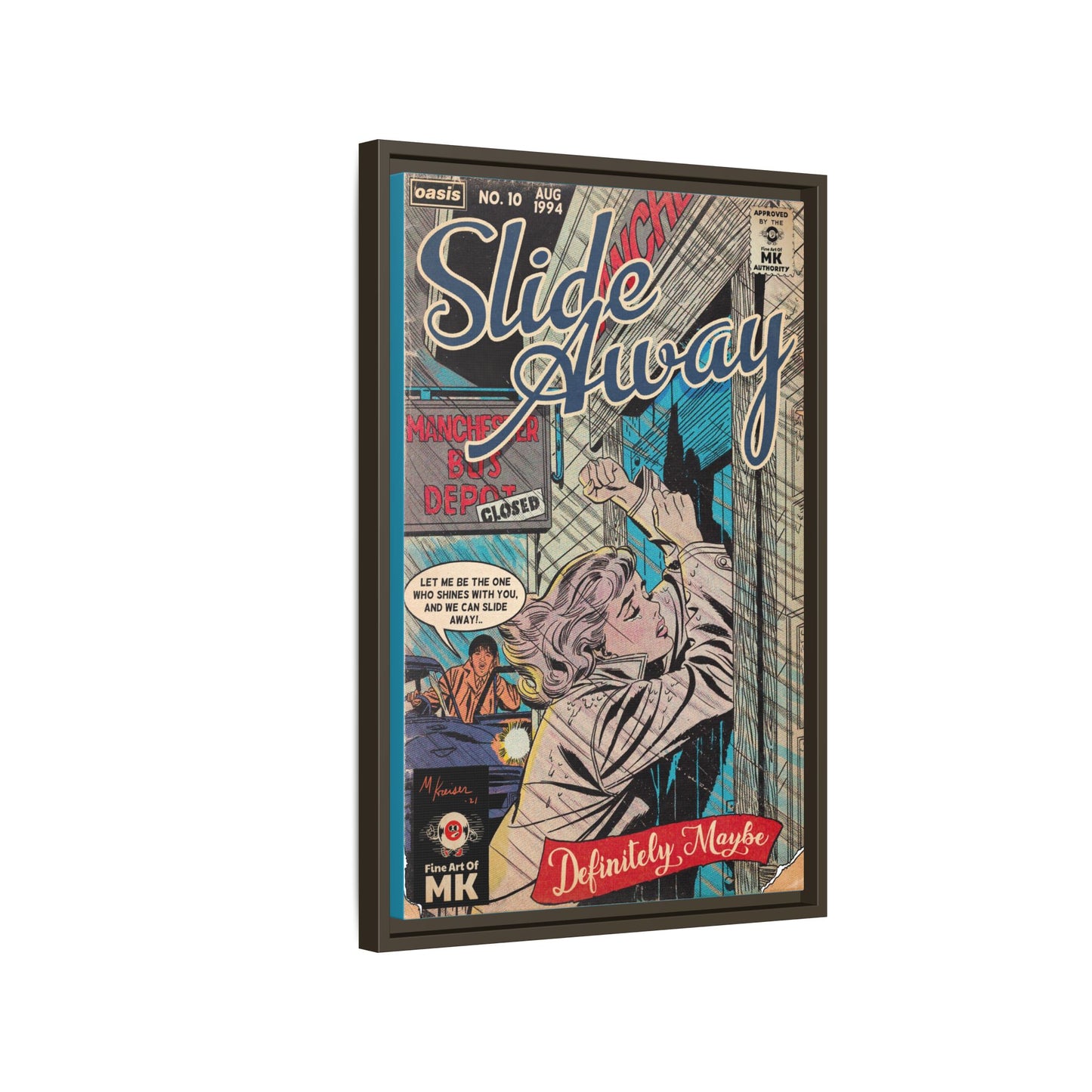 Oasis - Slide Away - Gallery Canvas Wraps, Vertical Frame