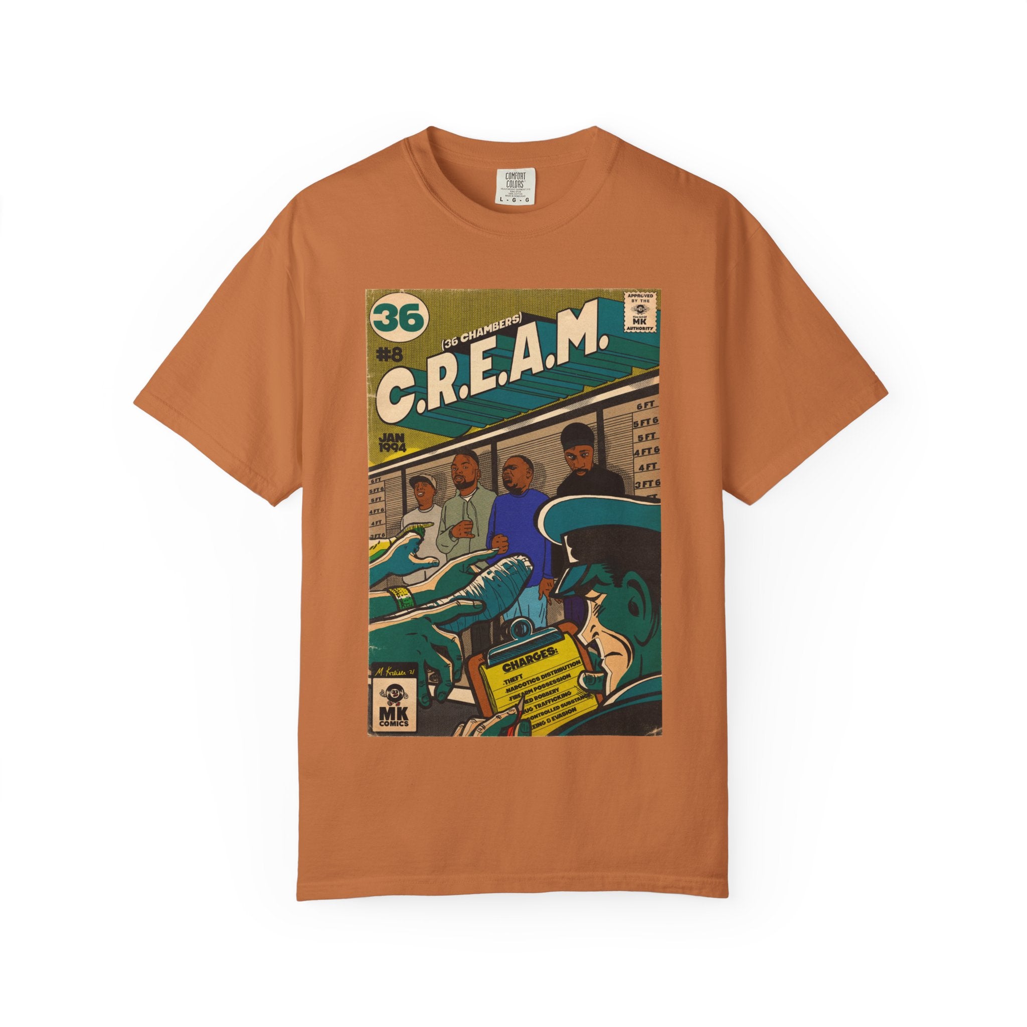 C.R.E.A.M - Unisex Comfort Colors T-shirt