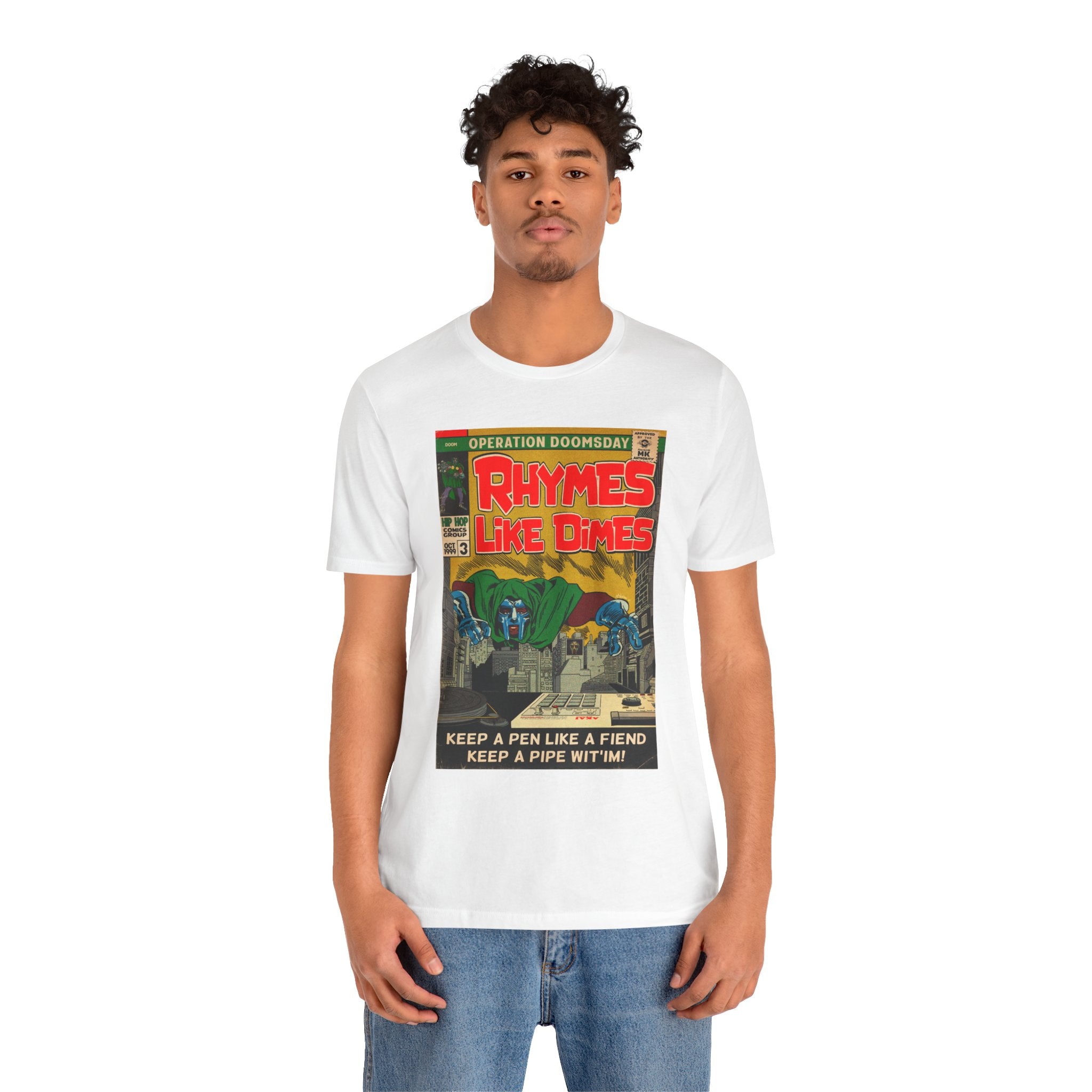 Rhymes Like Dimes - Unisex Jersey Short Sleeve Tee