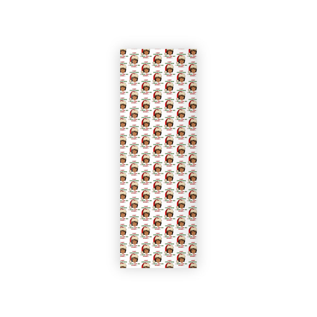 WHAM - Last Christmas- George Michael- Gift Wrapping Paper Rolls, 1pc