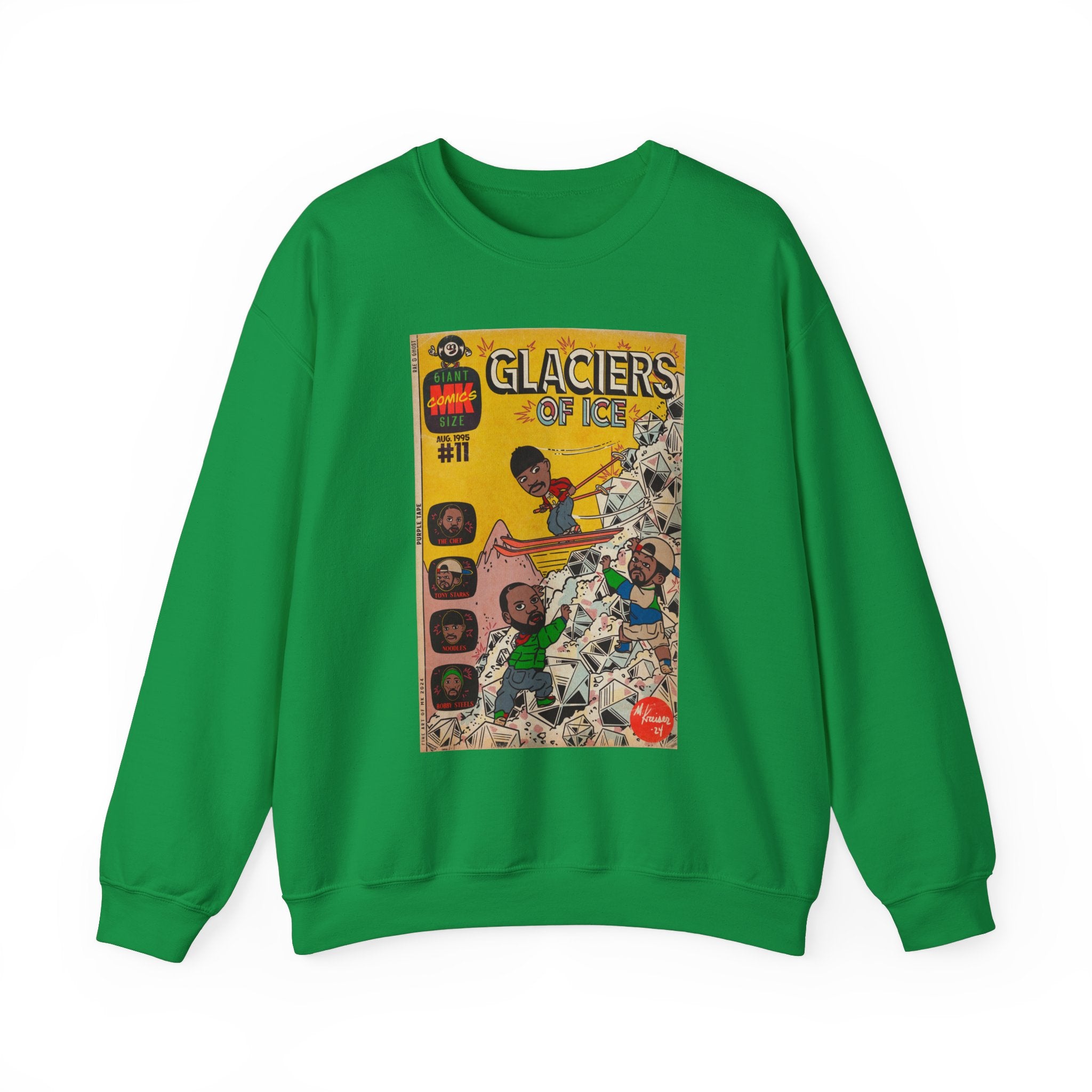 Glaciers of Ice - Unisex Heavy Blend™ Crewneck Sweatshirt