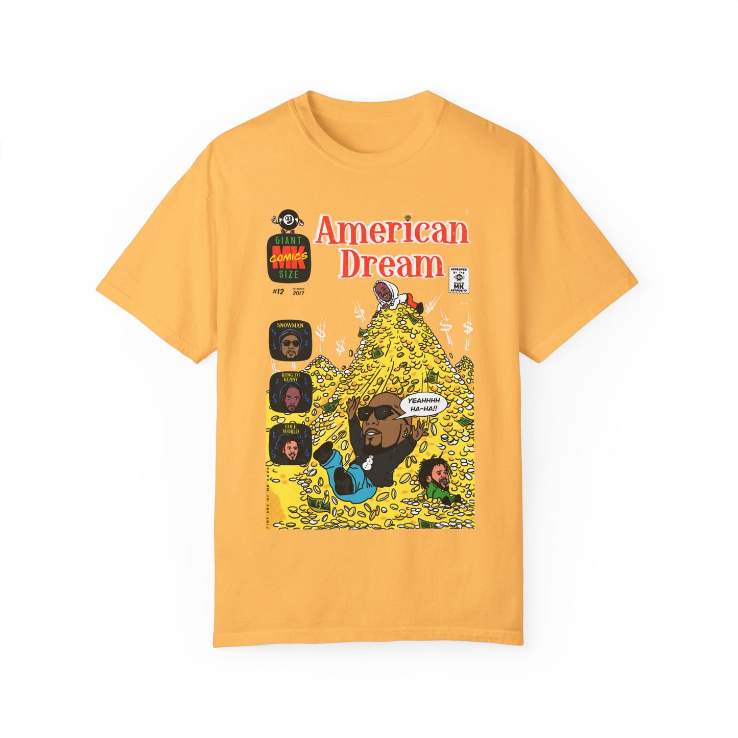 Jeezy, Cole & Kendrick - American Dream - Unisex Comfort Colors T-shirt