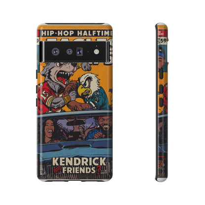 Kendrick & SZA - 2025 Halftime - Eagles vs Chiefs - Tough Phone Cases