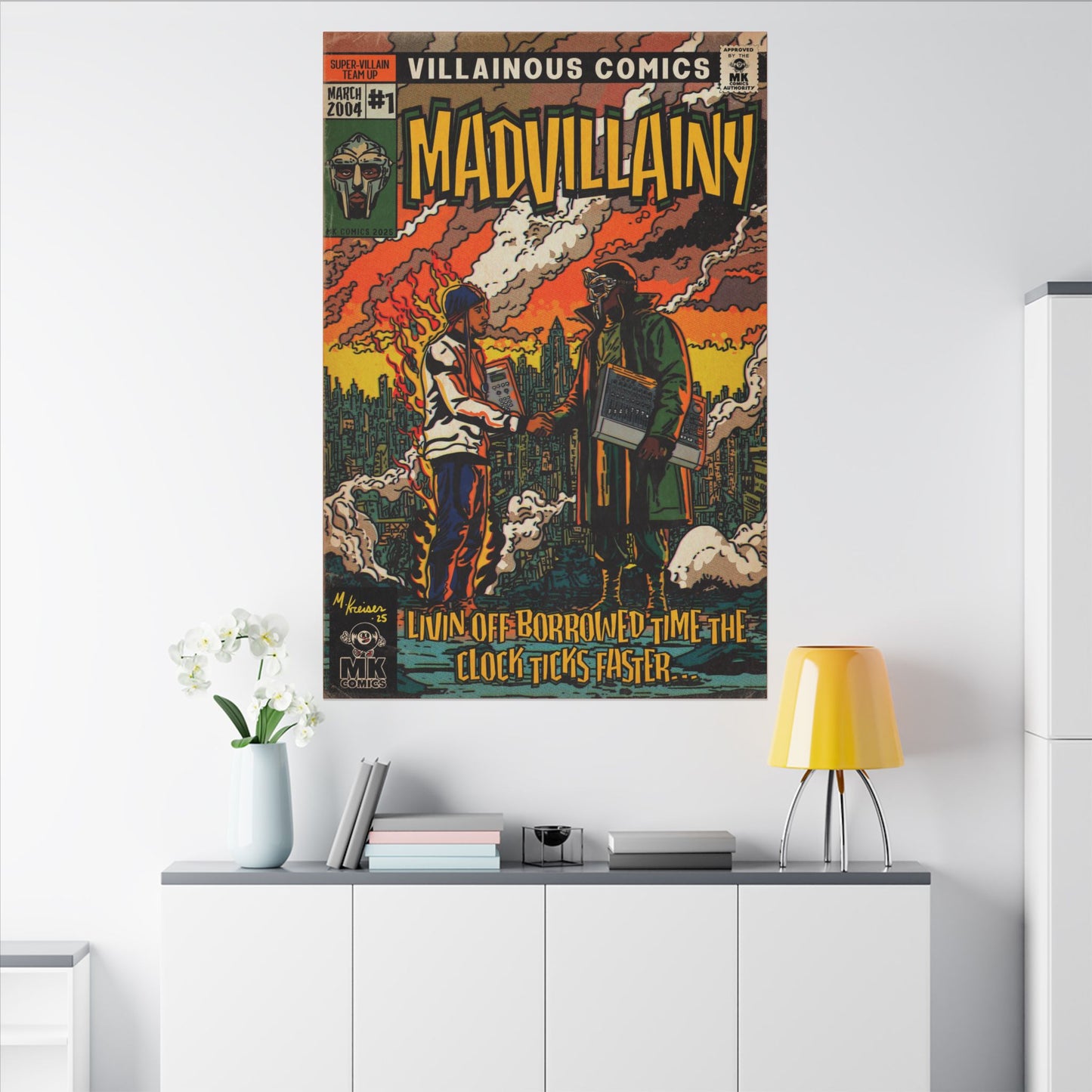 Madvillainy - Matte Canvas, Stretched, 0.75" (Multi-Size)