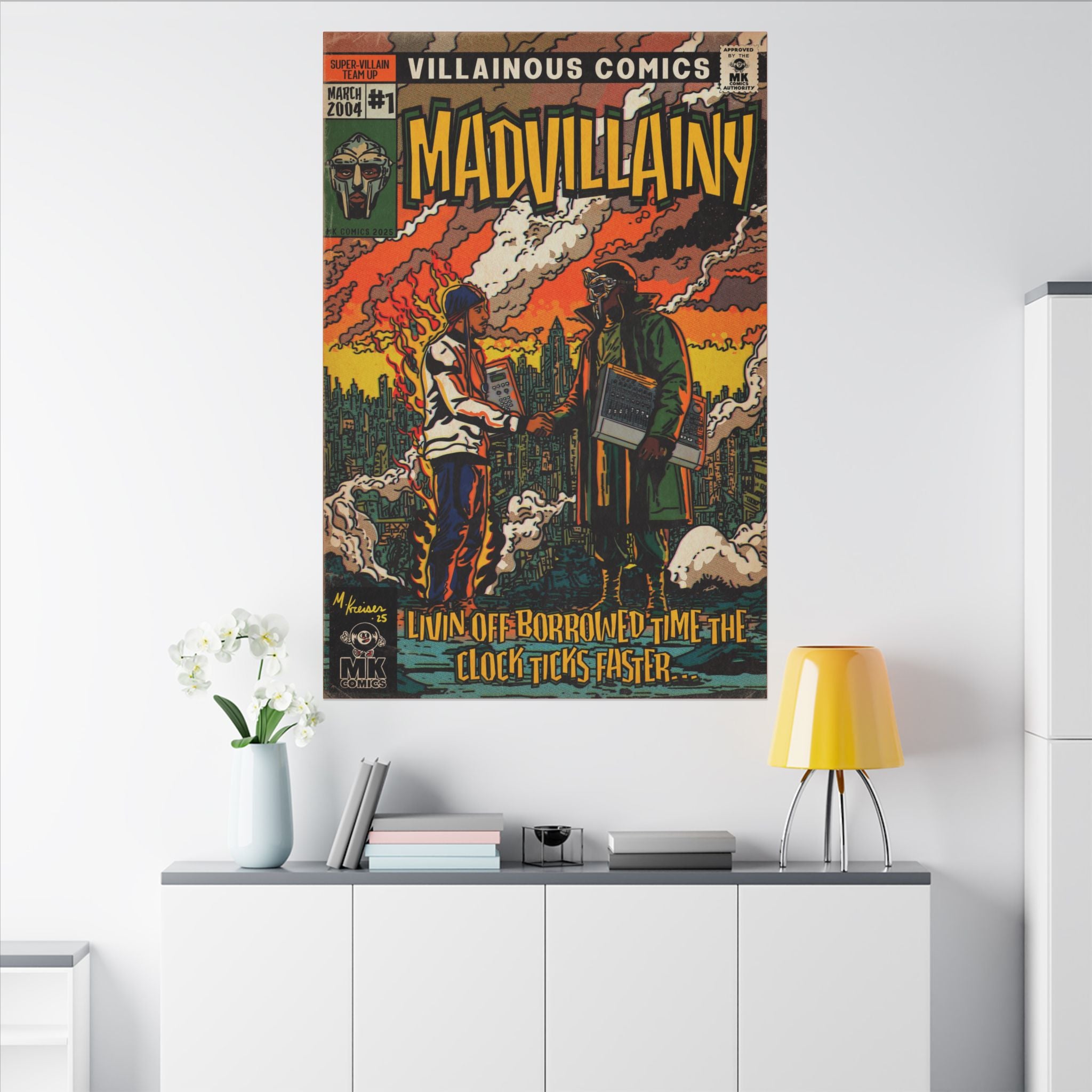 Madvillainy - Matte Canvas, Stretched, 0.75" (Multi-Size)