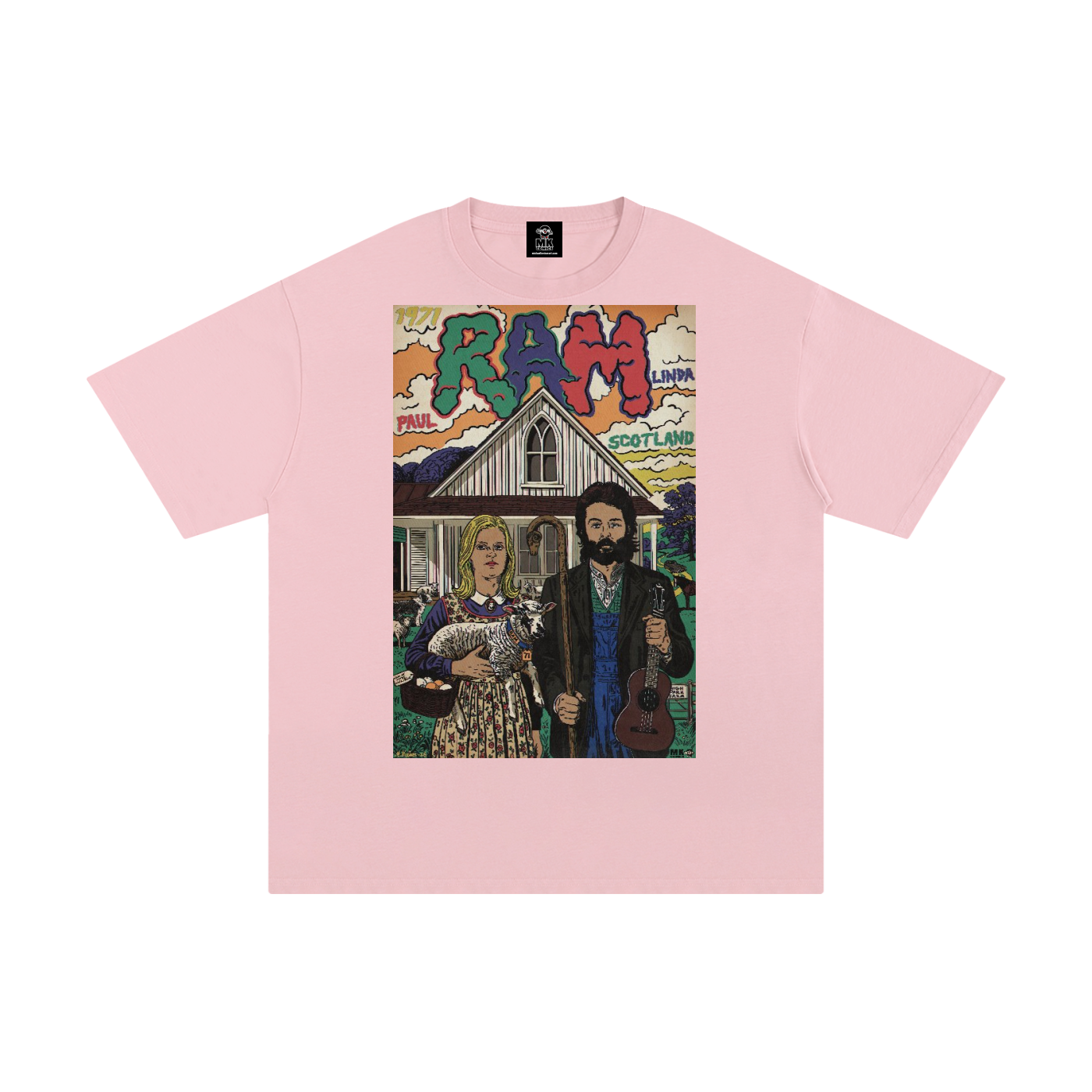 Ram - Unisex Pure Cotton T-Shirt