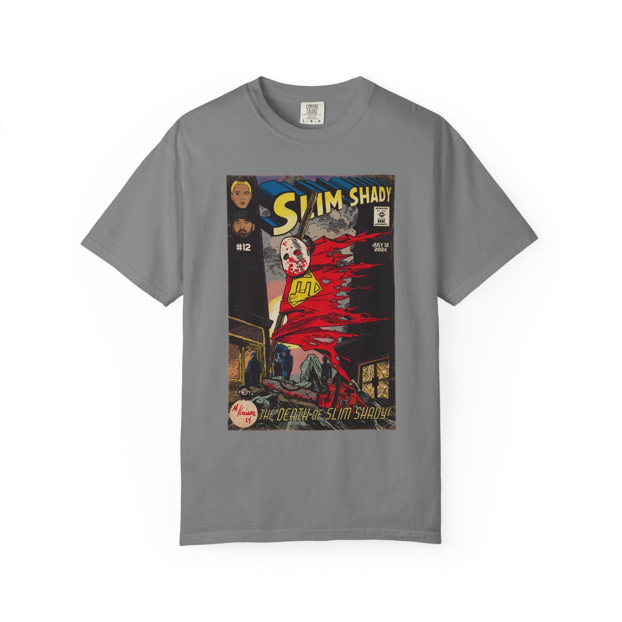 Death of Slim Shady - Unisex Comfort Colors T-shirt