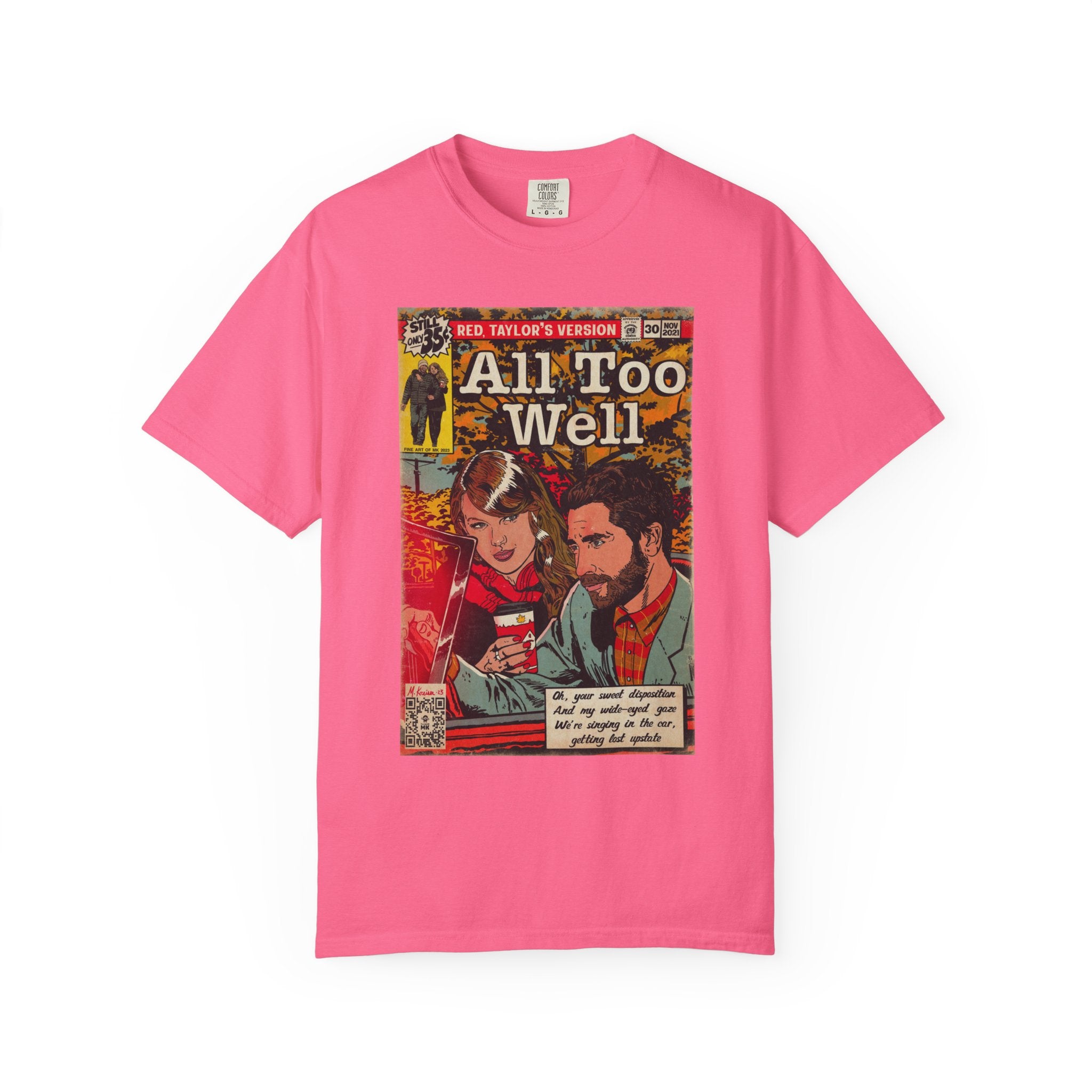 All Too Well - Unisex Comfort Colors T-shirt