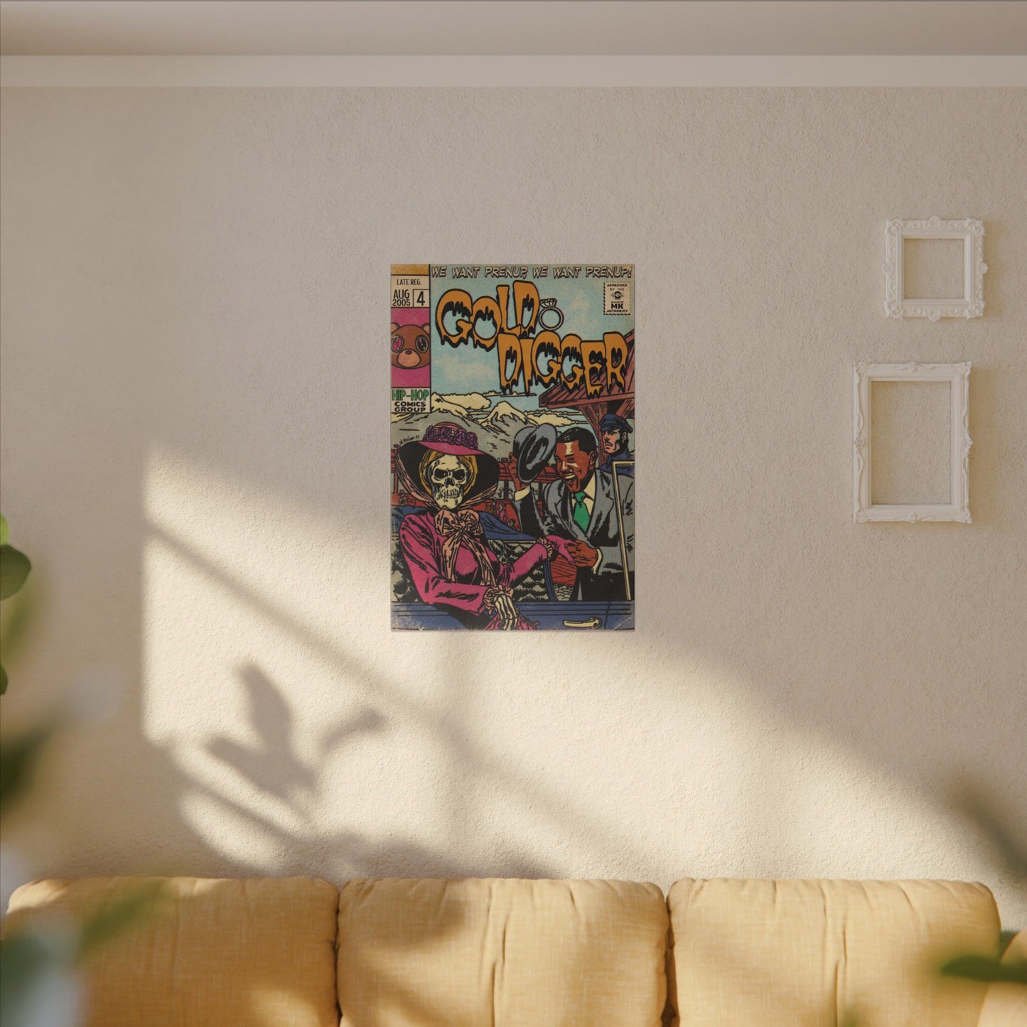 Gold Digger - Matte Canvas, Stretched, 0.75" (Multi-Size)