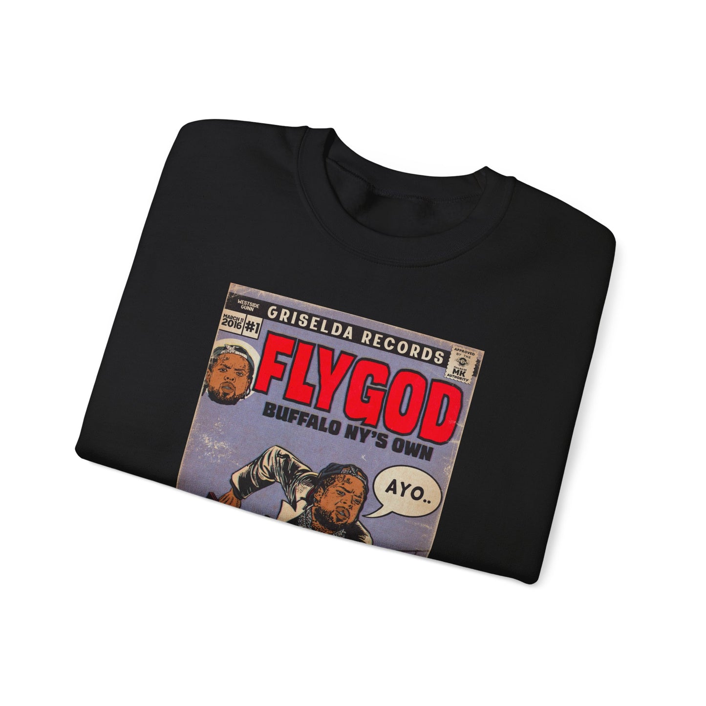 Flygod - Unisex Heavy Blend™ Crewneck Sweatshirt
