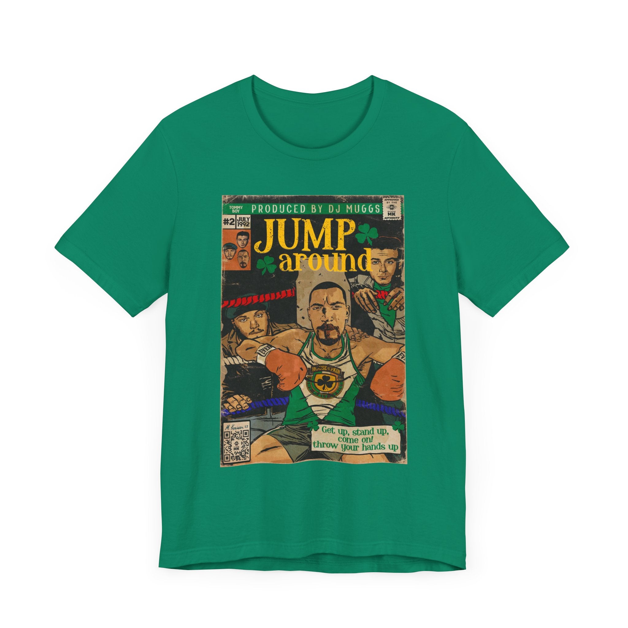 Jump Around -  Unisex Jersey Short Sleeve Tee