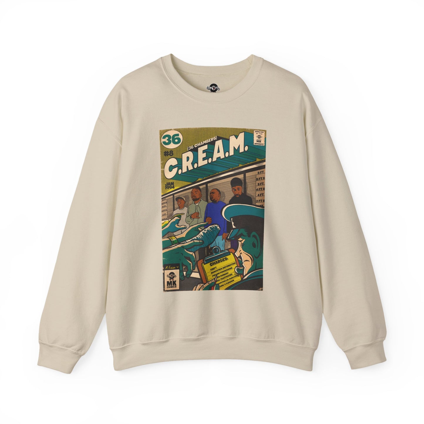 C.R.E.A.M - Unisex Heavy Blend™ Crewneck Sweatshirt