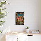 Lucy in the Sky with Diamonds - Matte Canvas, Framed (Multi-color)