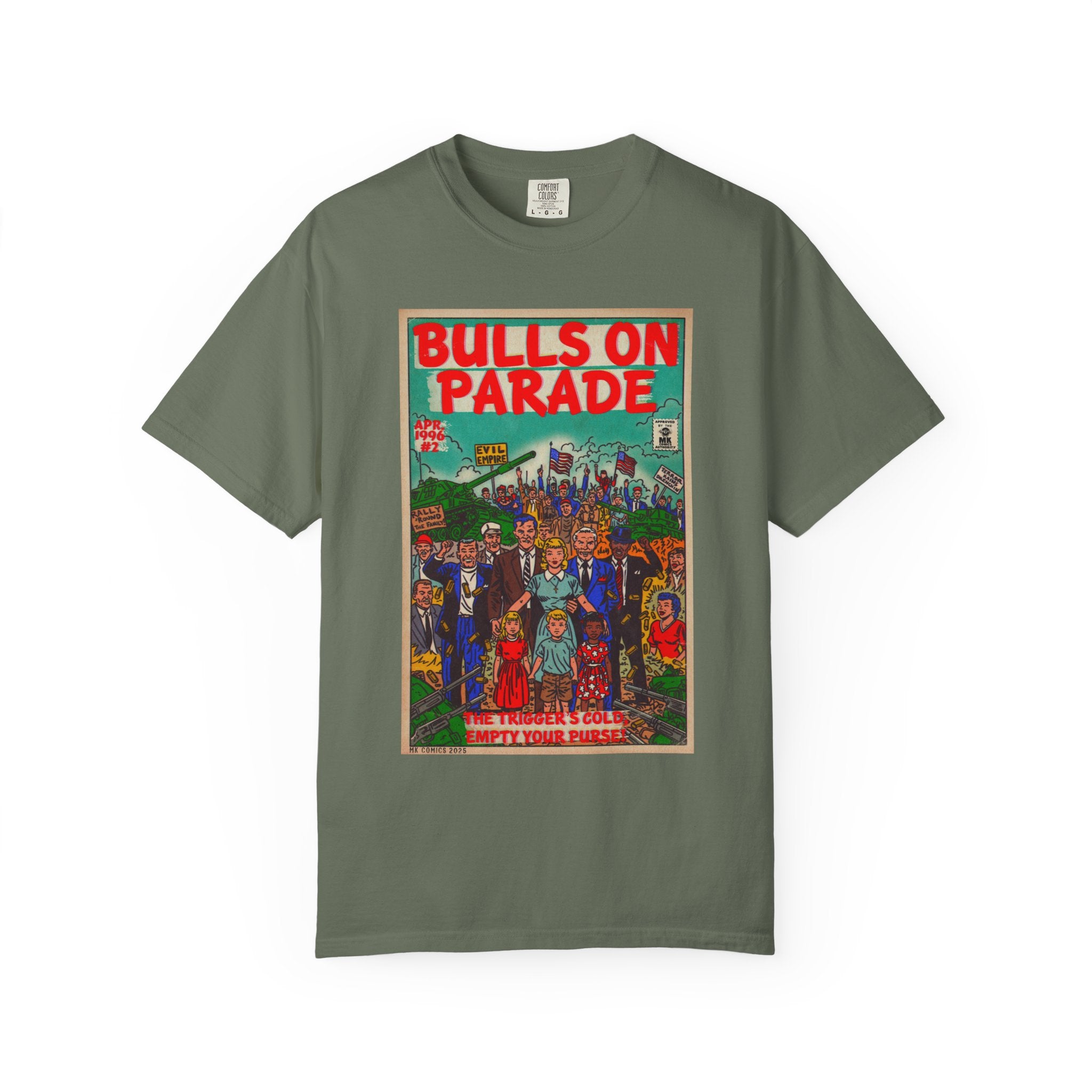Bulls Parade - Unisex Comfort Colors T-shirt