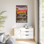 Toxicity - Matte Canvas, Framed (Multi-color)