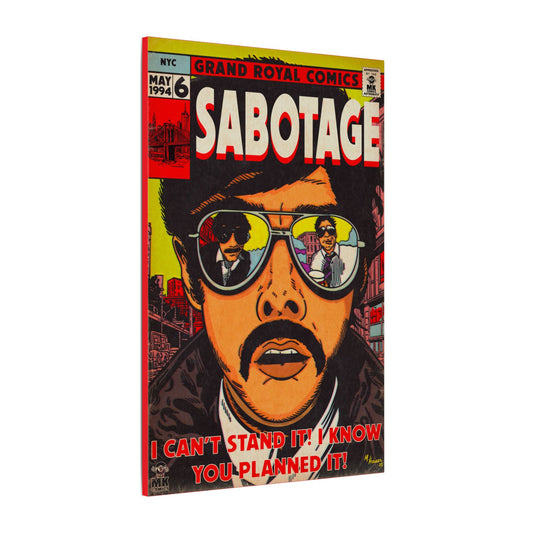 Sabotage - Matte Canvas, Stretched, 0.75" (Multi-Size)