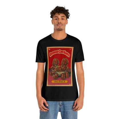 Tupac - Two Pacs- Garbage Can Kings - 2Pac - Unisex Jersey Short Sleeve Tee
