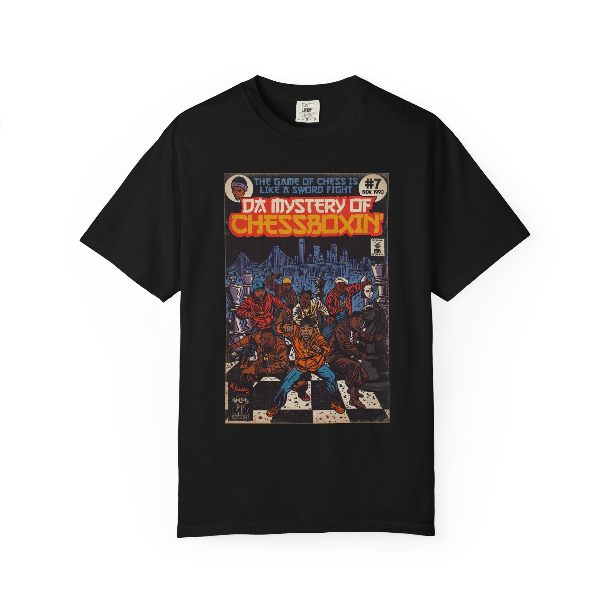 Da Mystery of Chessboxin - Unisex Comfort Colors T-shirt | Hip Hop Graphic Cotton Oversized Streetwear Tee