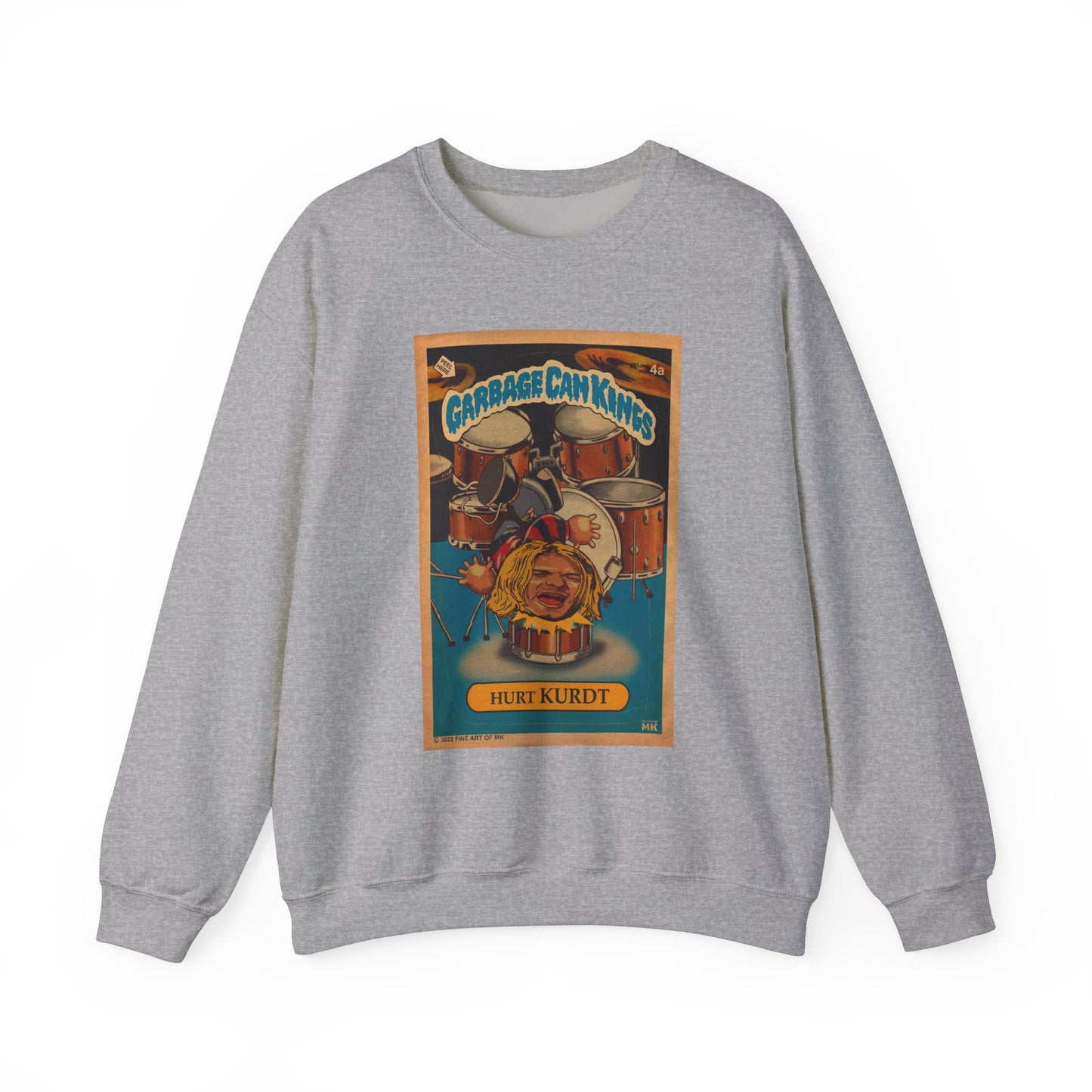 Hurt KURDT - Garbage Can Kings - Nirvana - Unisex Heavy Blend™ Crewneck Sweatshirt