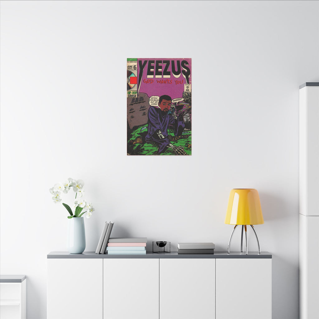 Yeez - Matte Canvas, Stretched, 0.75" (Multi-Size)