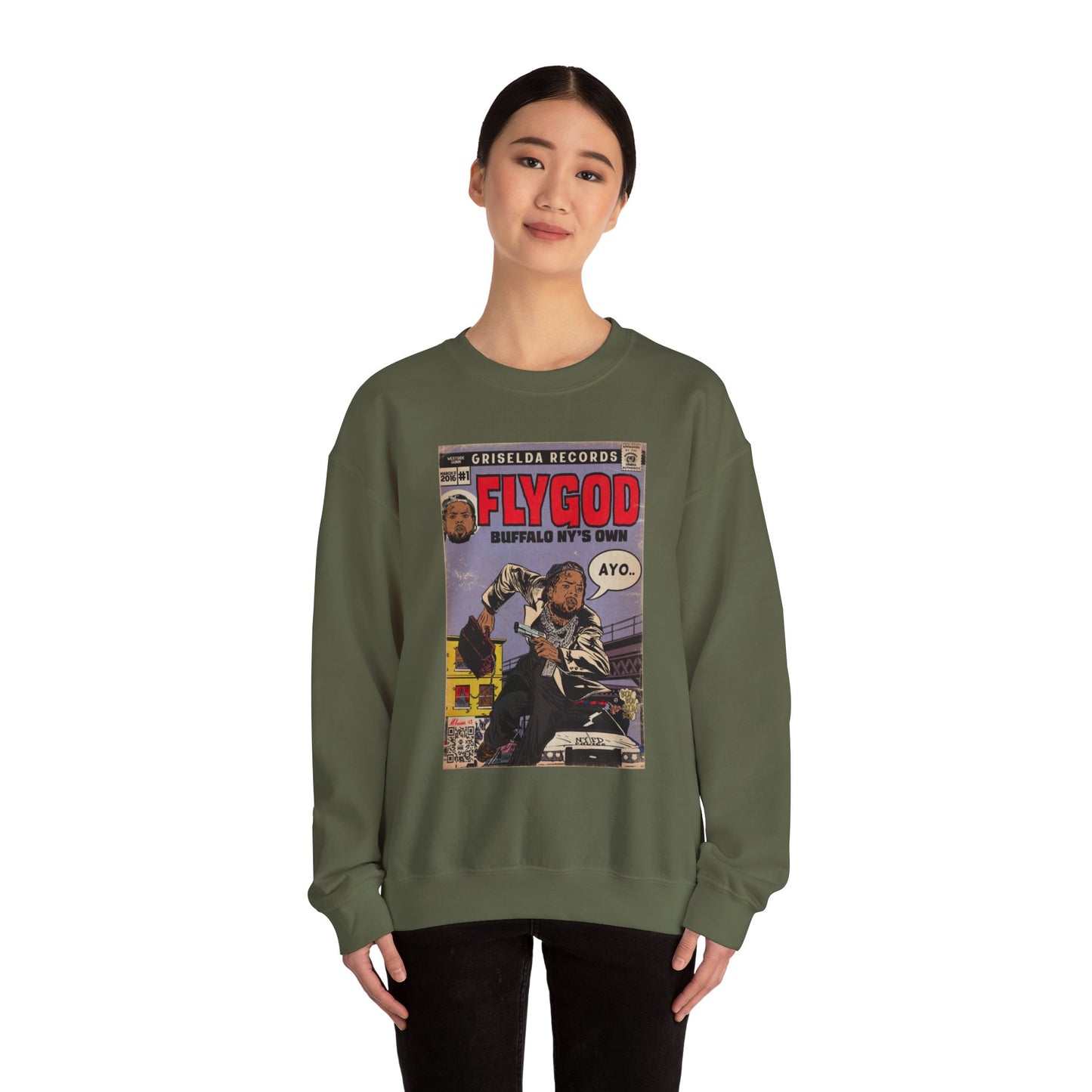 Westside Gunn - Flygod - Unisex Heavy Blend™ Crewneck Sweatshirt