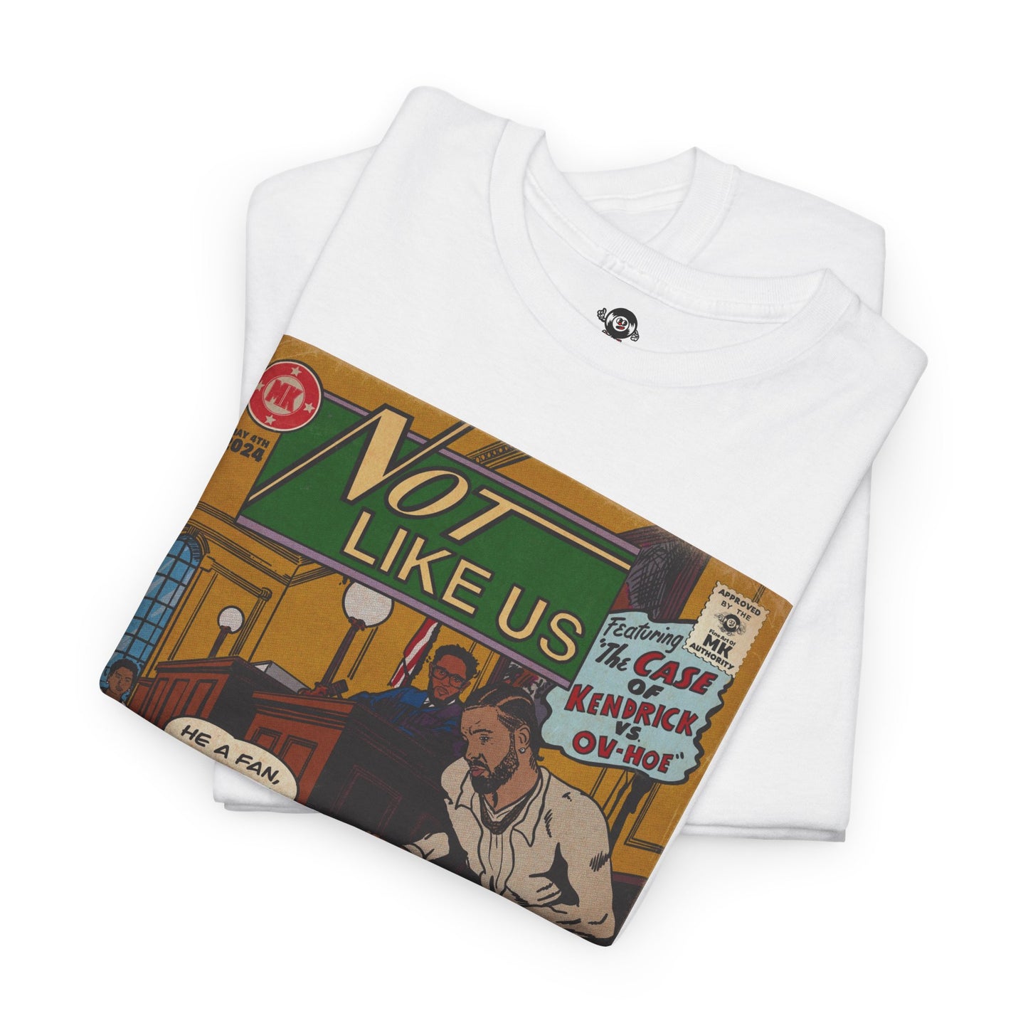 Not Like Us - MK Classic - Unisex Heavy Cotton Tee