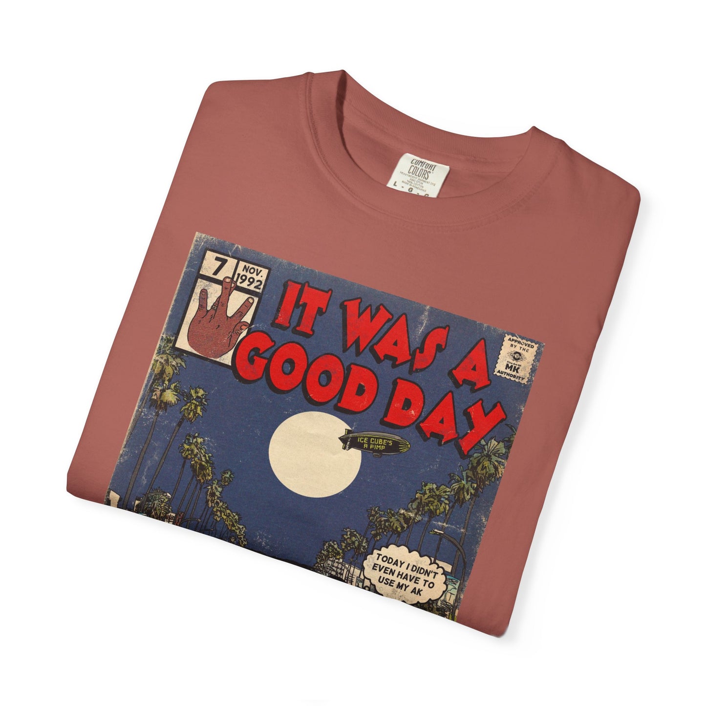 Ice Cube - It Was a Good Day - Unisex Comfort Colors T-shirt