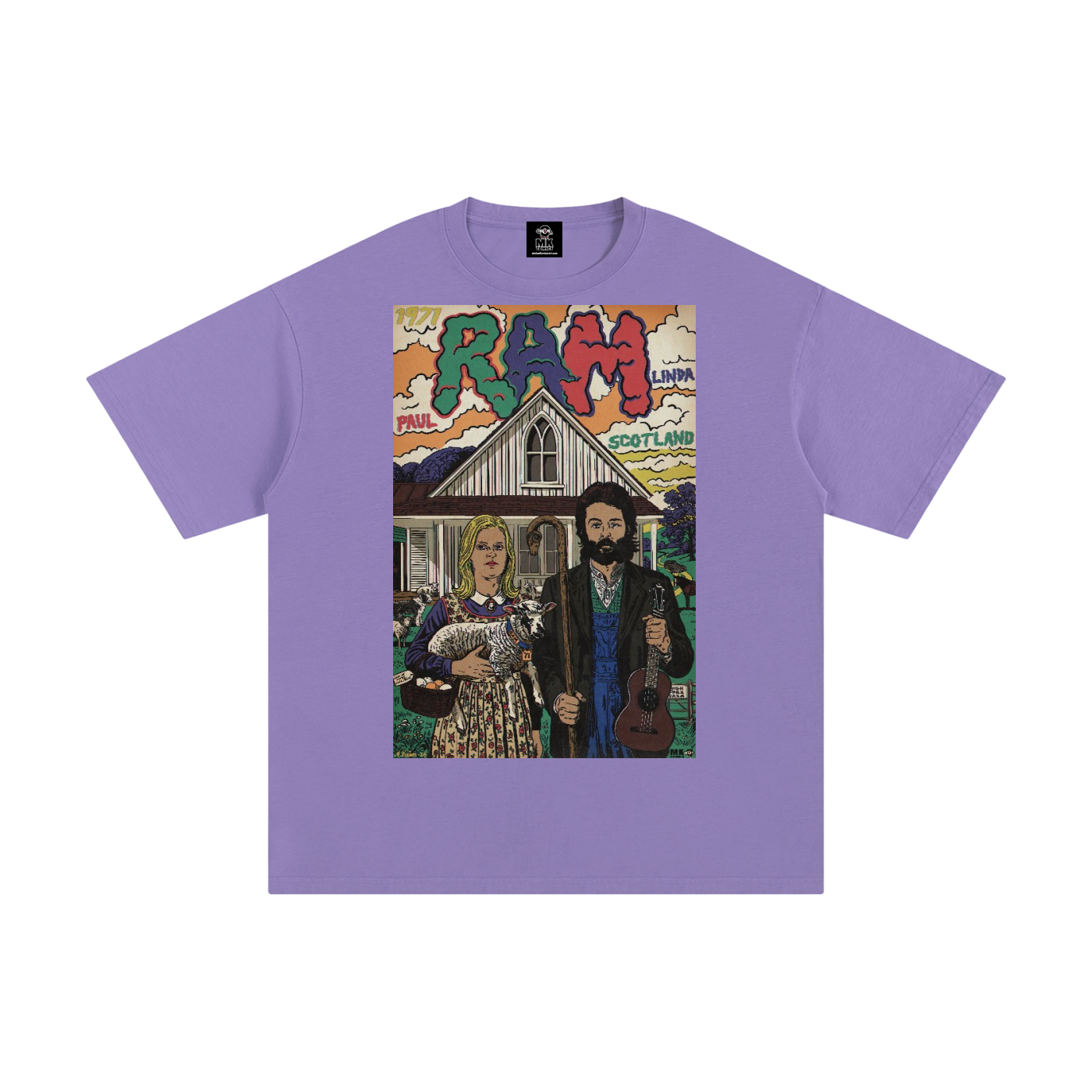 Ram - Unisex Pure Cotton T-Shirt