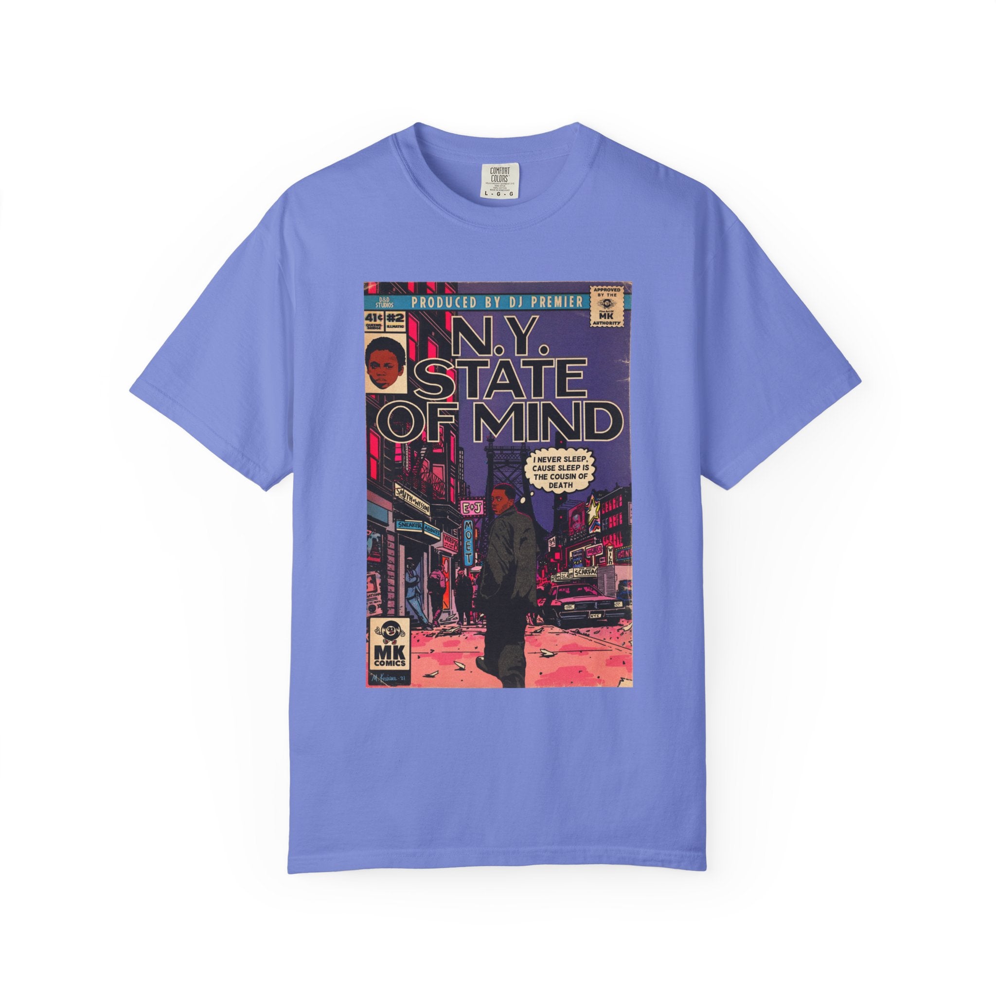 NY State of Mind - Unisex Comfort Colors T-shirt