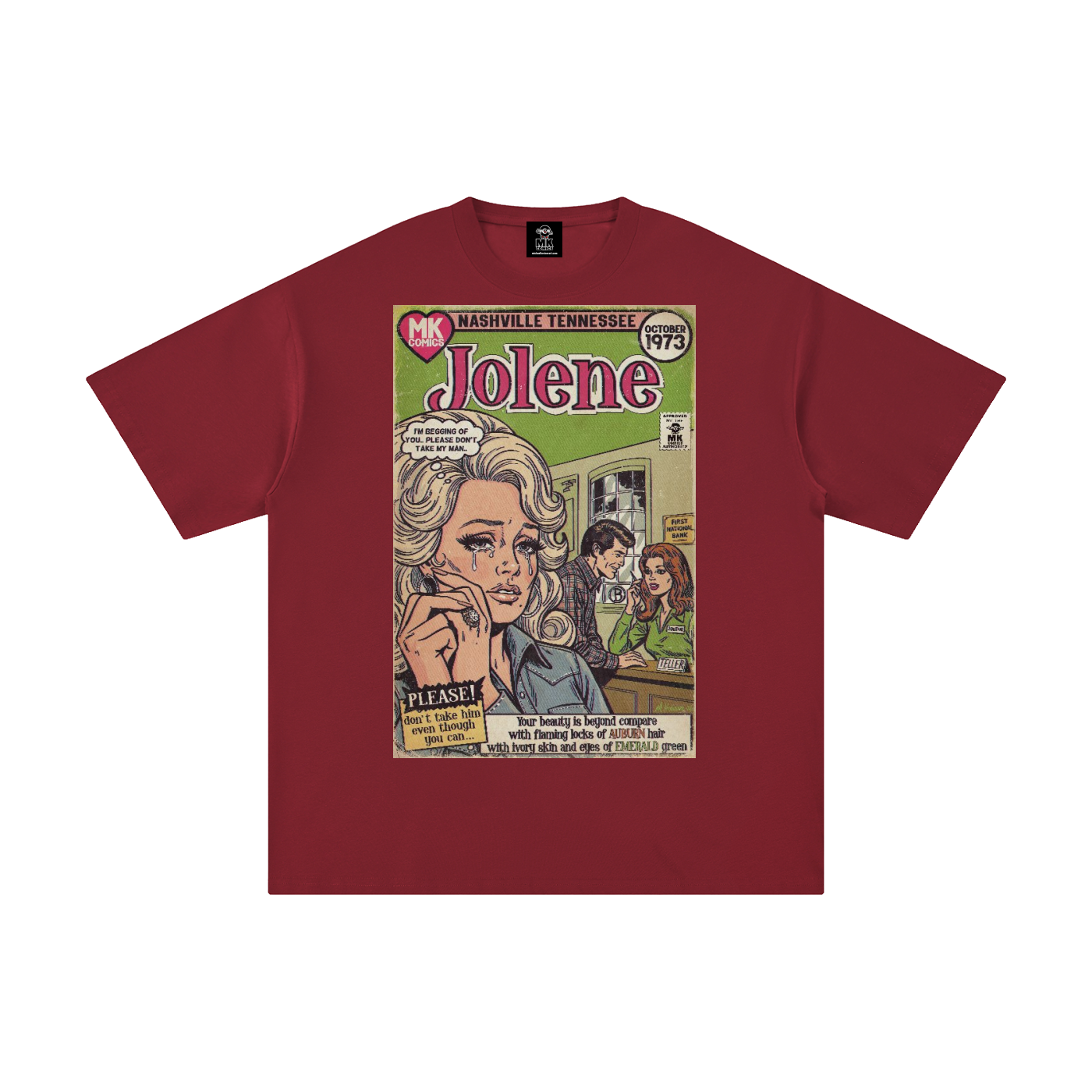 Jolene - Unisex Pure Cotton T-Shirt