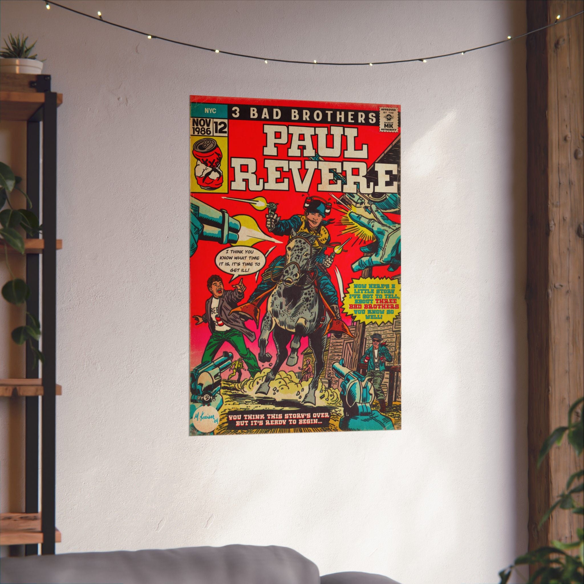 Paul Revere - Matte Vertical Posters