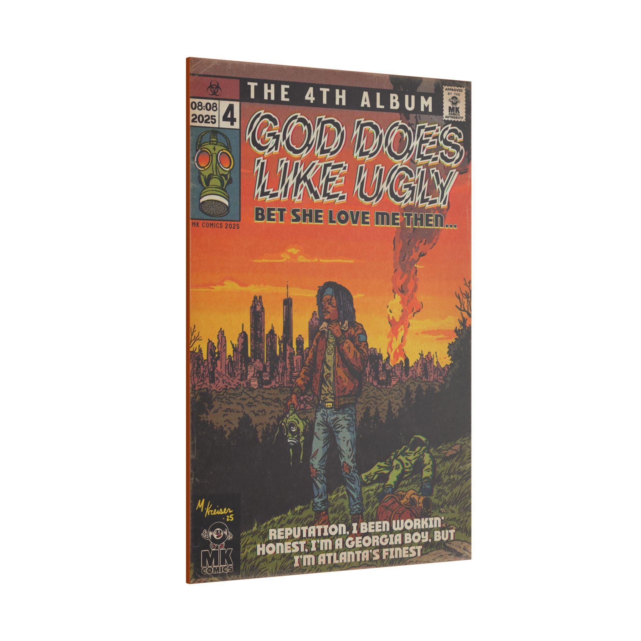 God Does Like Ugly - Matte Canvas, Stretched, 0.75" (Multi-Size)