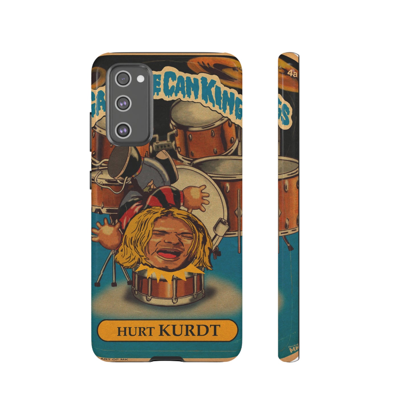 Hurt KURDT - Garbage Can Kings - Nirvana - Tough Phone Cases