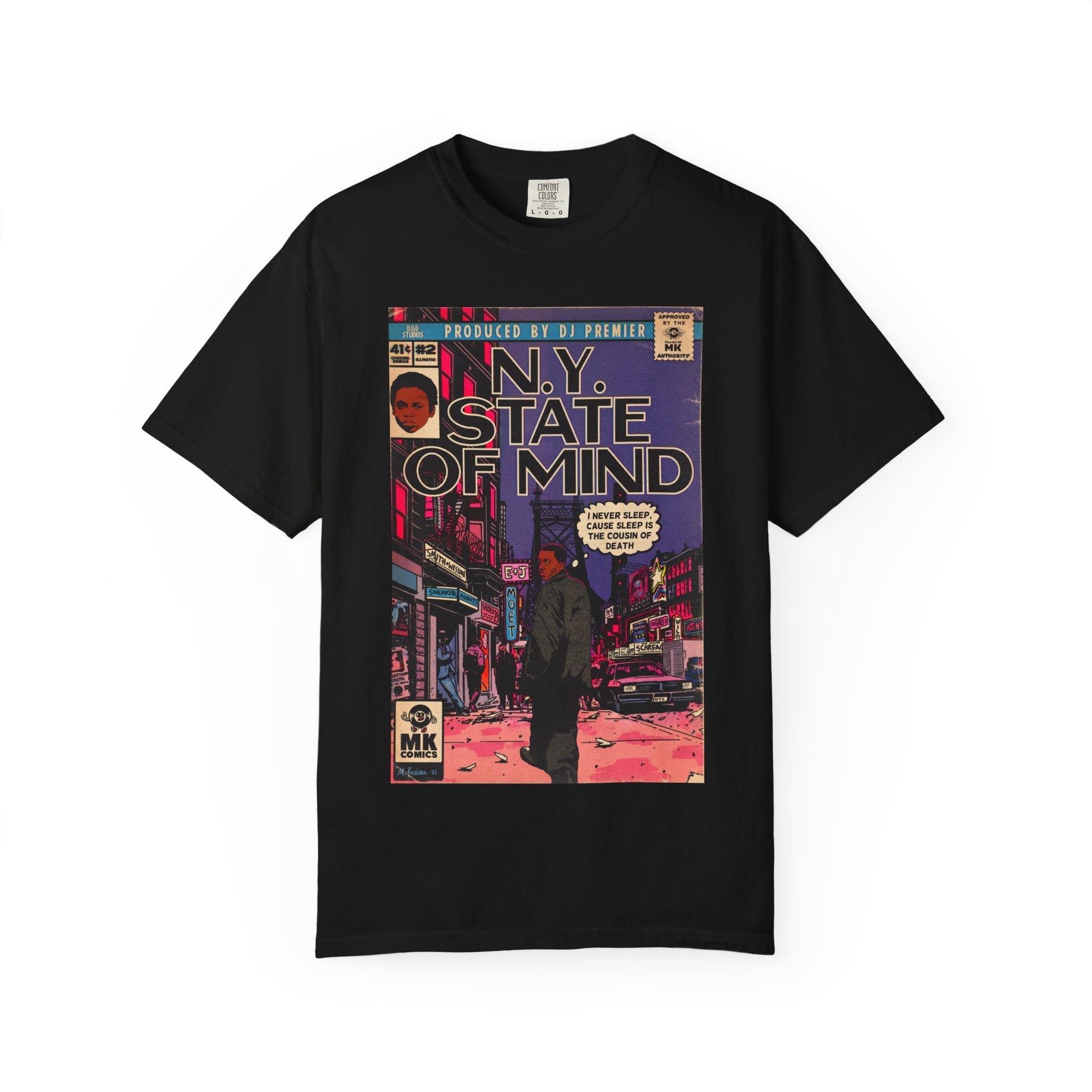 NY State of Mind - Unisex Comfort Colors T-shirt