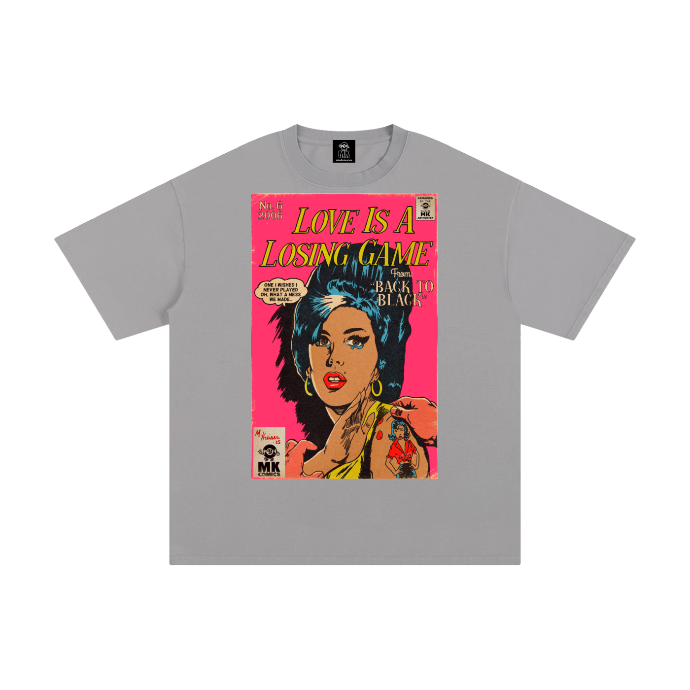 Love is a Losing Game - MK Classics - Unisex Pure Cotton T-Shirt