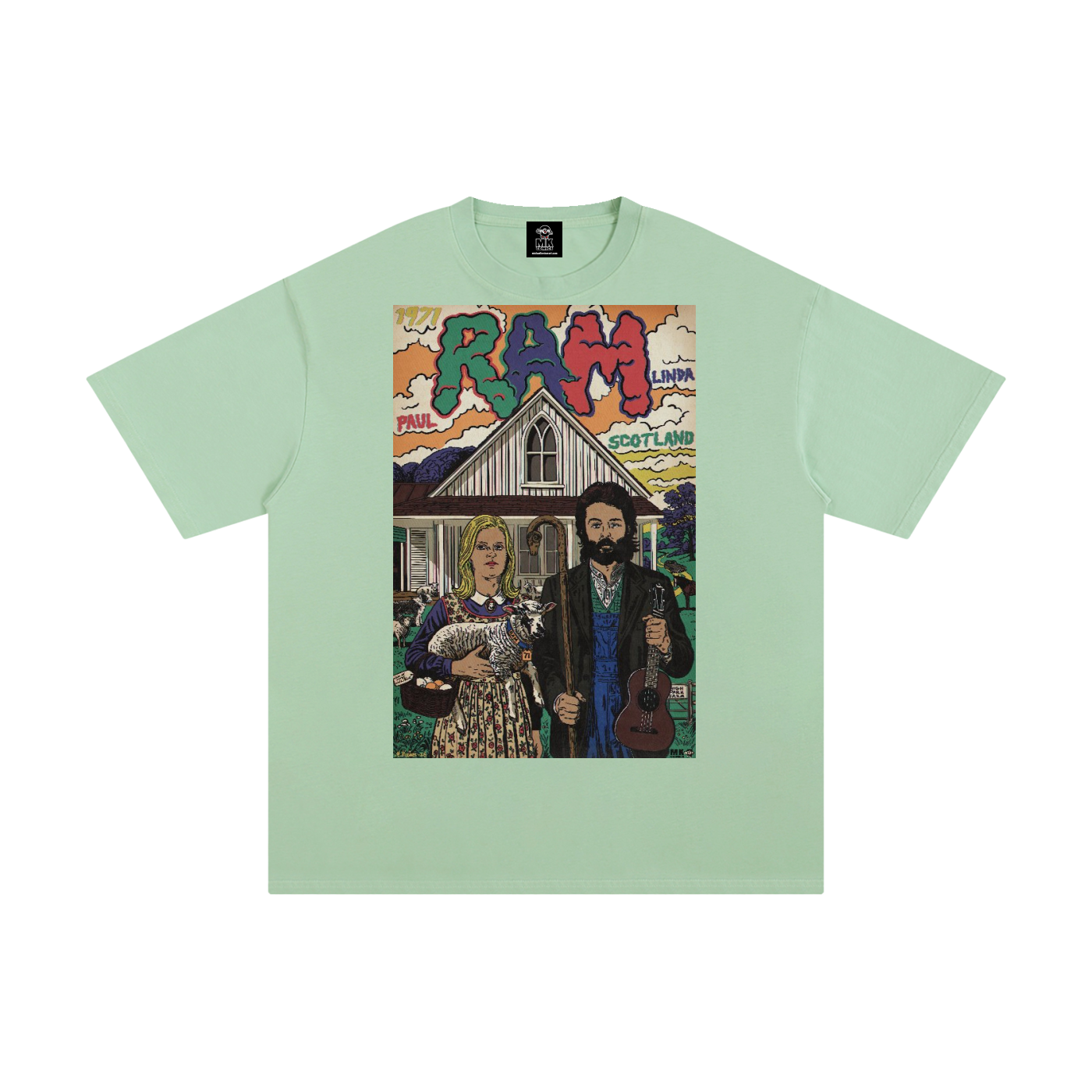 Ram - Unisex Pure Cotton T-Shirt