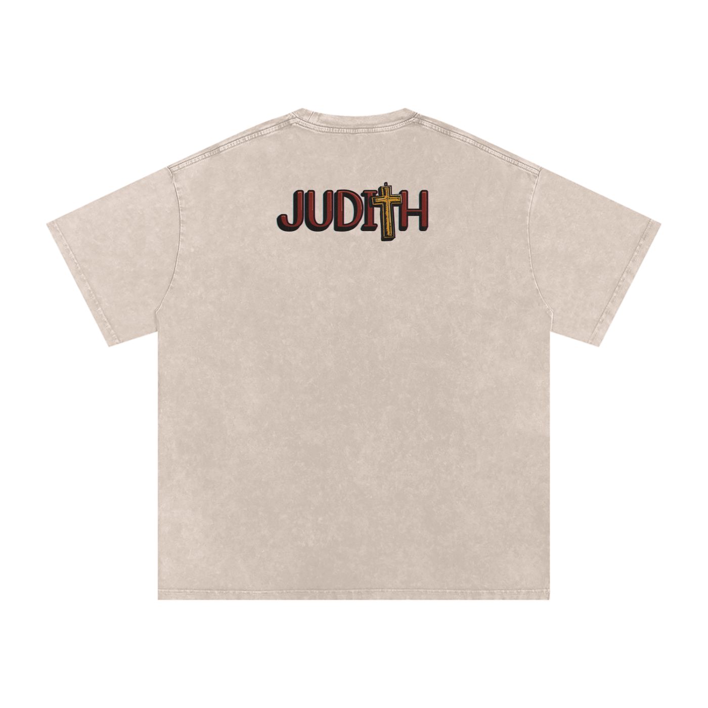 Judith - Snow Washed Oversized Cotton T-Shirt