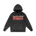 Either/Or - Snow Washed Loose Cotton Hoodie