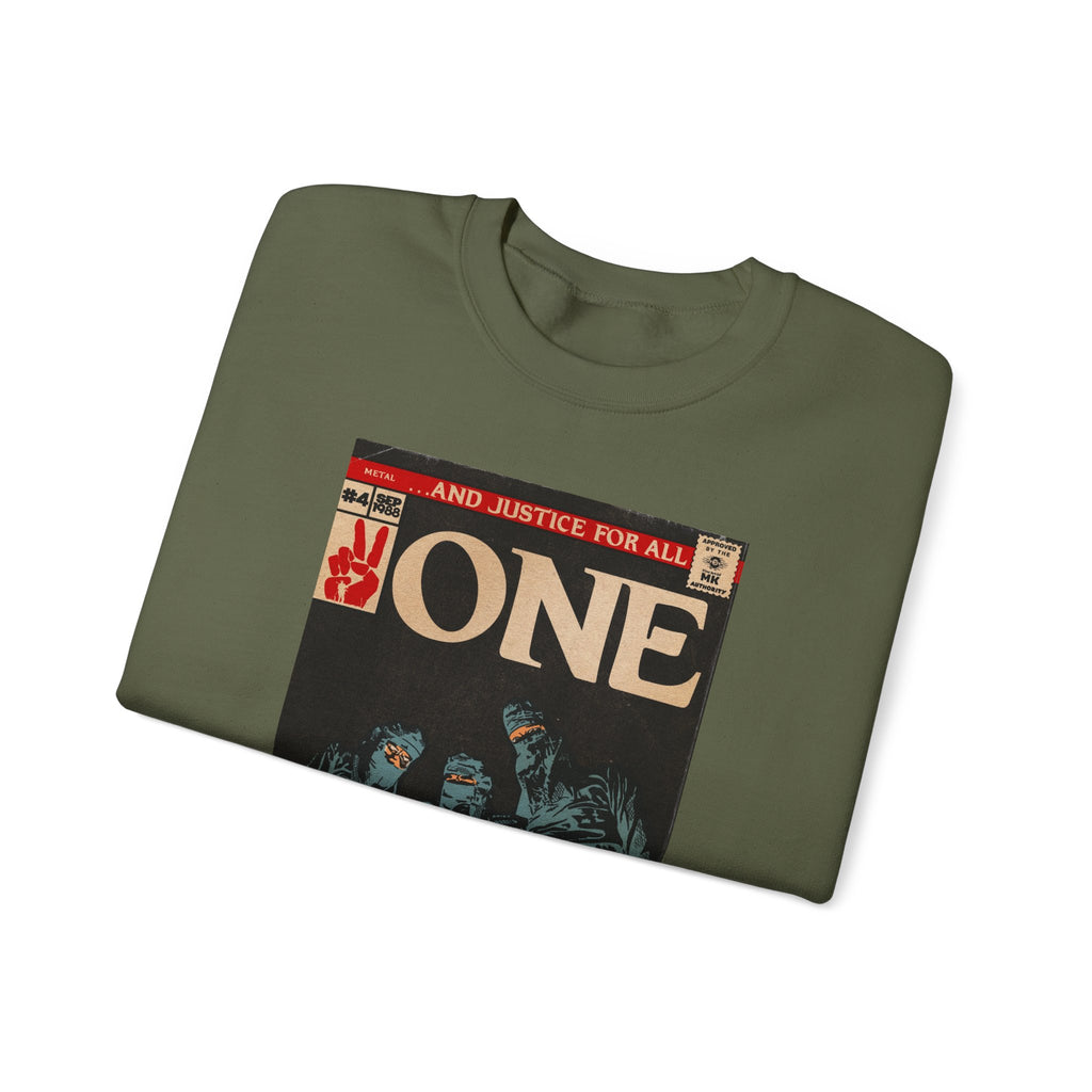 One - Comic Book Art - Unisex Heavy Blend™ Crewneck Sweatshirt