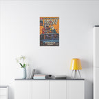 2025 Halftime - Eagles vs Chiefs - Matte Canvas, Stretched, 0.75" (Multi-Size)