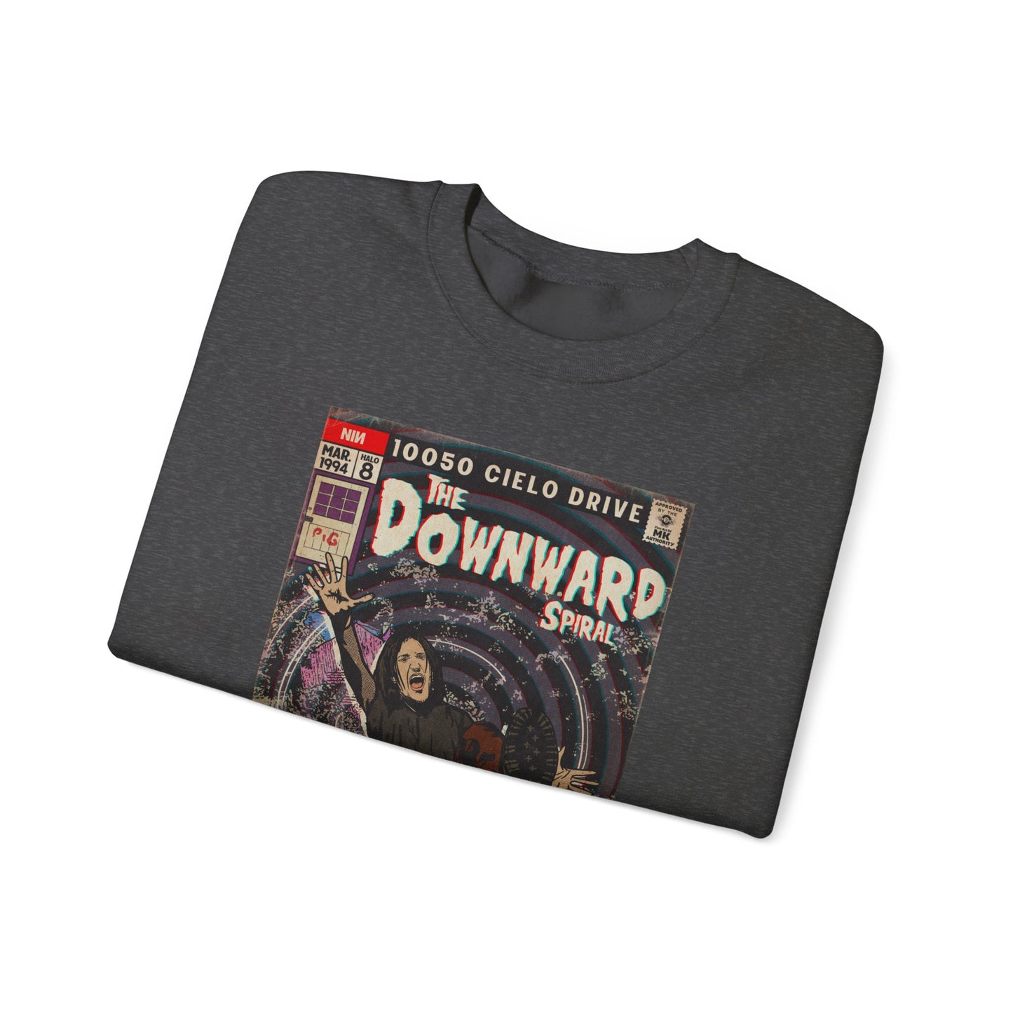 NIN - The Downward Spiral - Unisex Heavy Blend™ Crewneck Sweatshirt