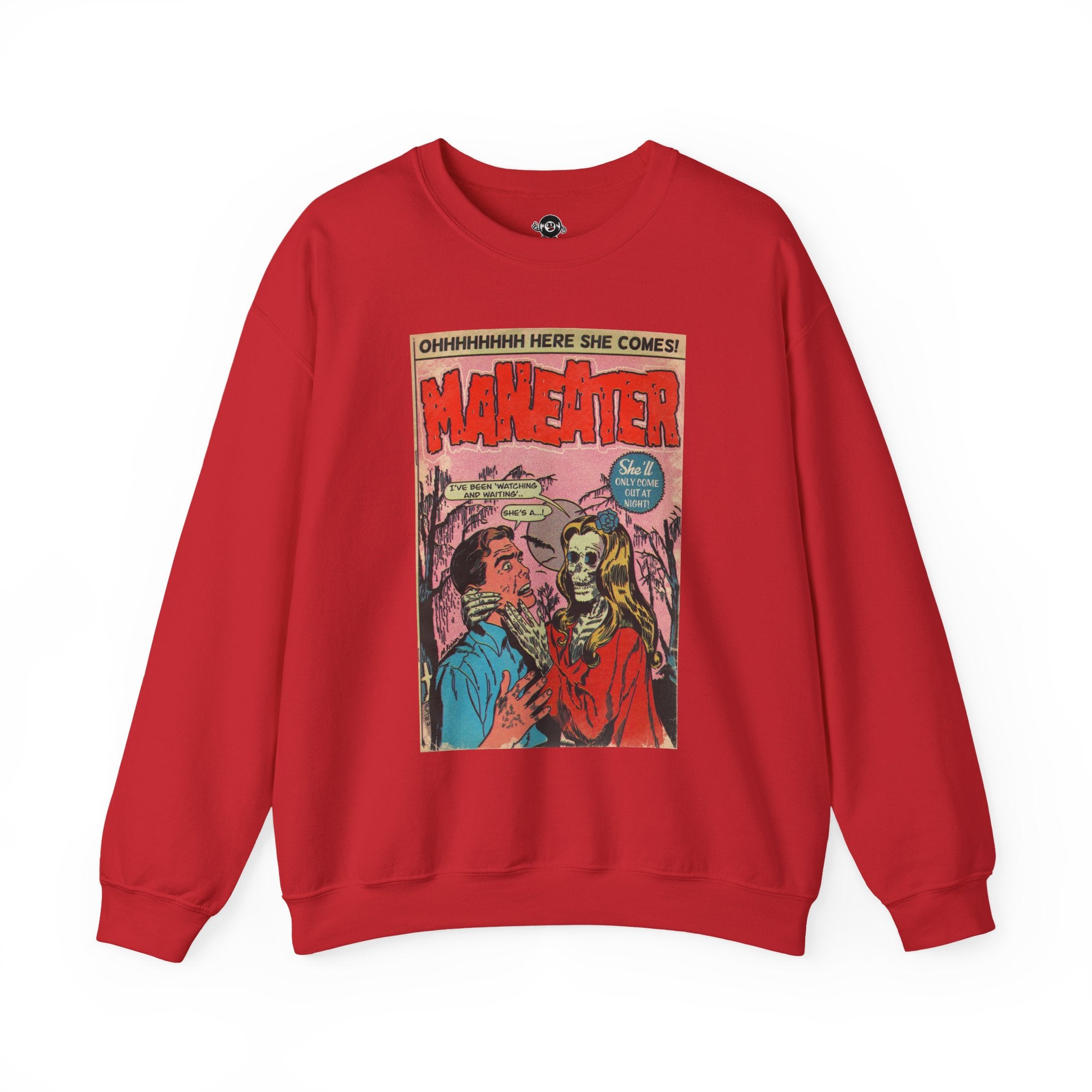 Maneater - Unisex Heavy Blend™ Crewneck Sweatshirt