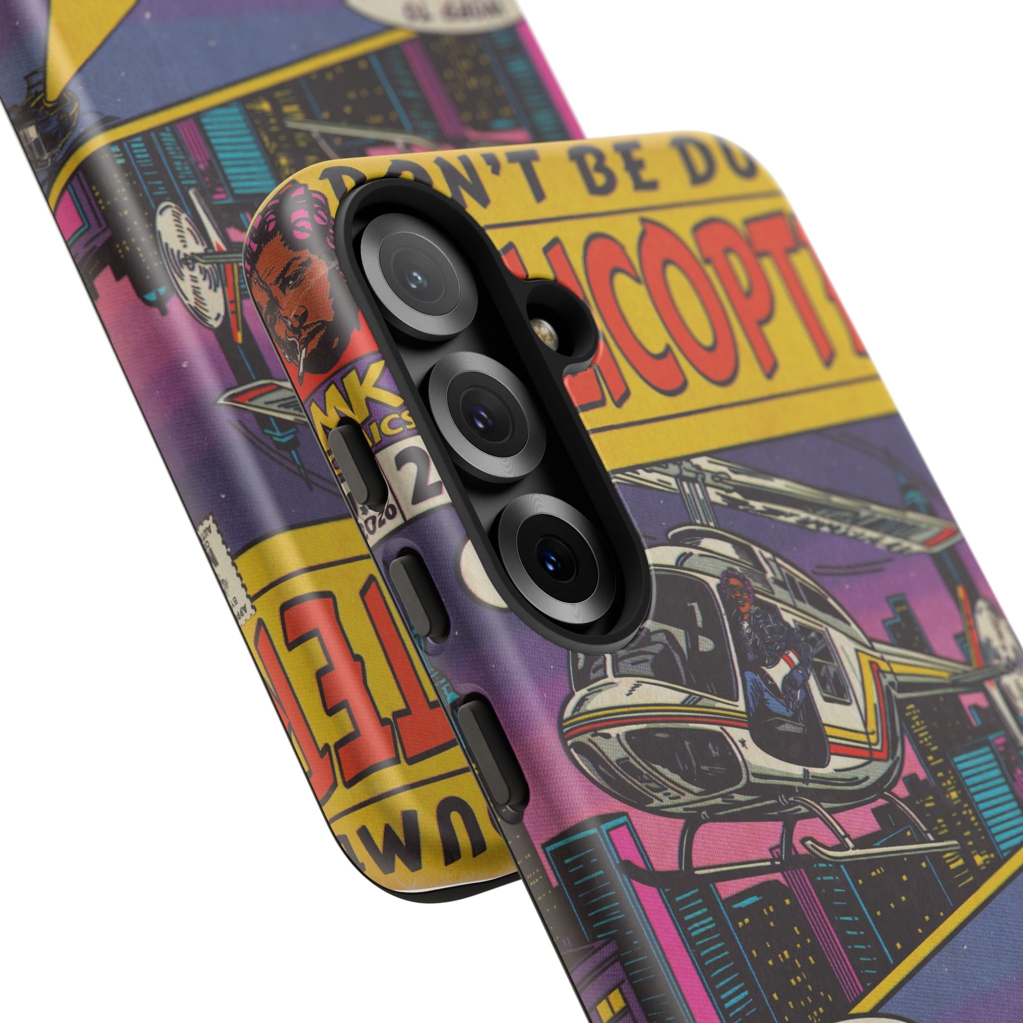 Helicopter - Tough Phone Cases