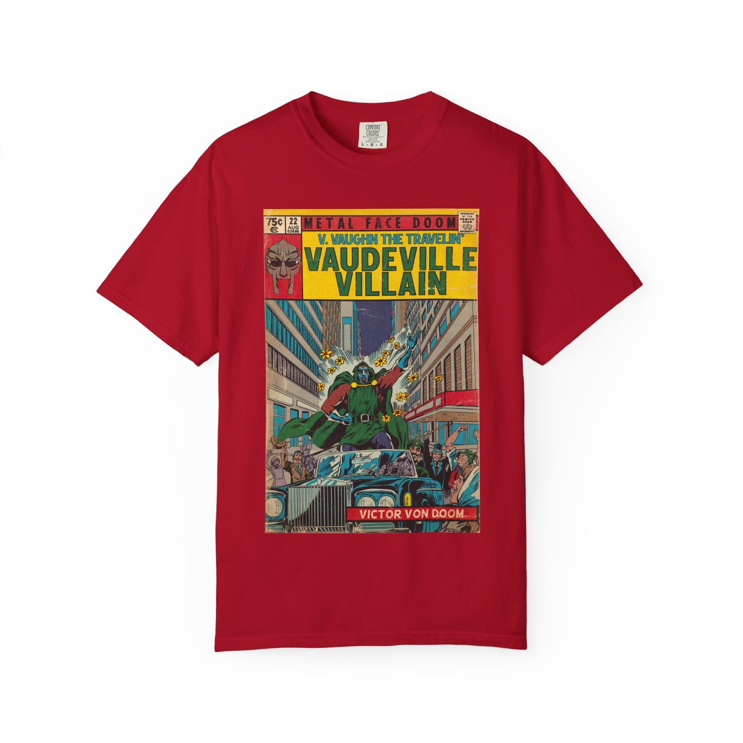 MF DOOM - Vaudeville Villian - Unisex Comfort Colors T-shirt