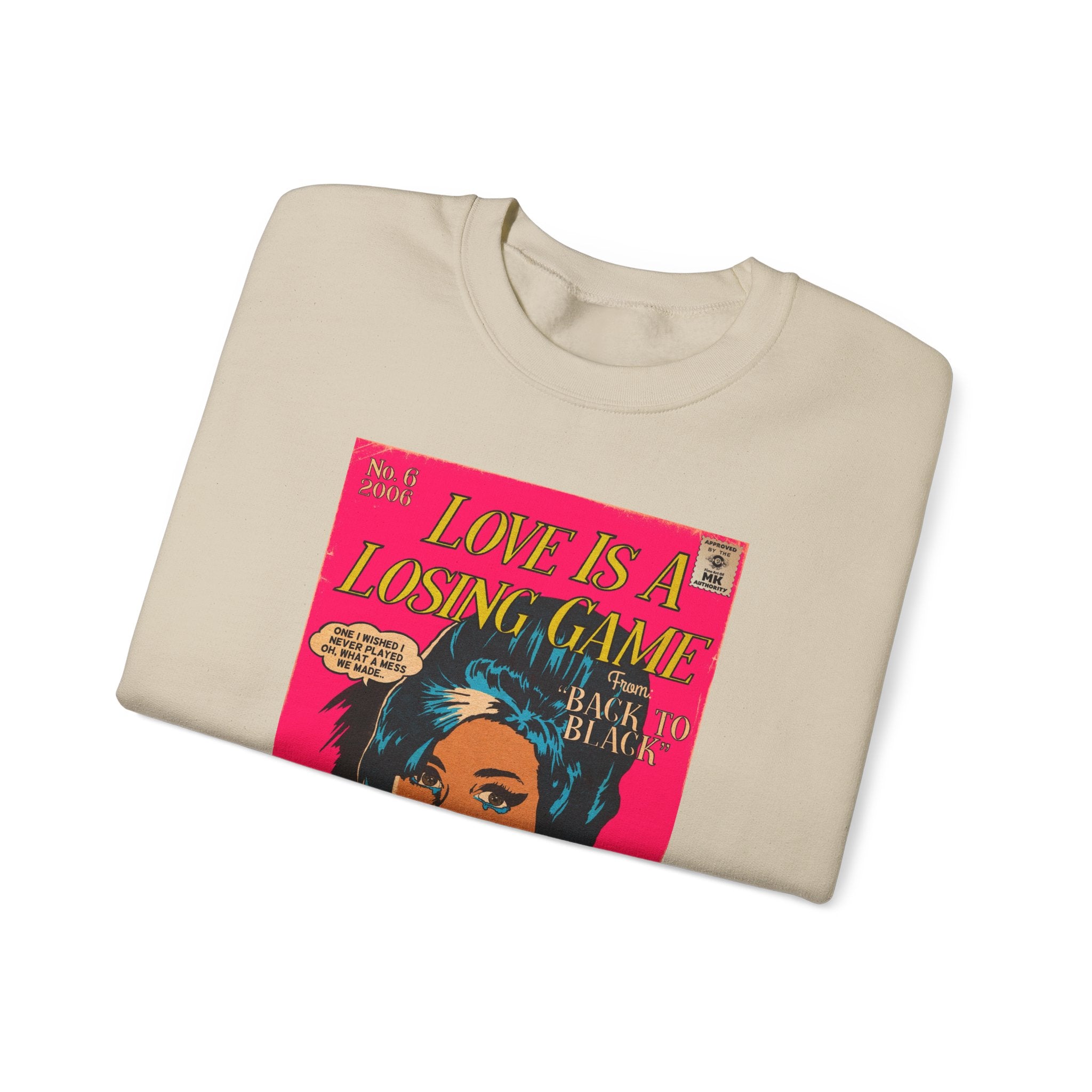 Love Is A Losing Game - Unisex Heavy Blend™ Crewneck Sweatshirt