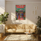 Bulls Parade -Matte Canvas, Stretched, 0.75" (Multi-Size)