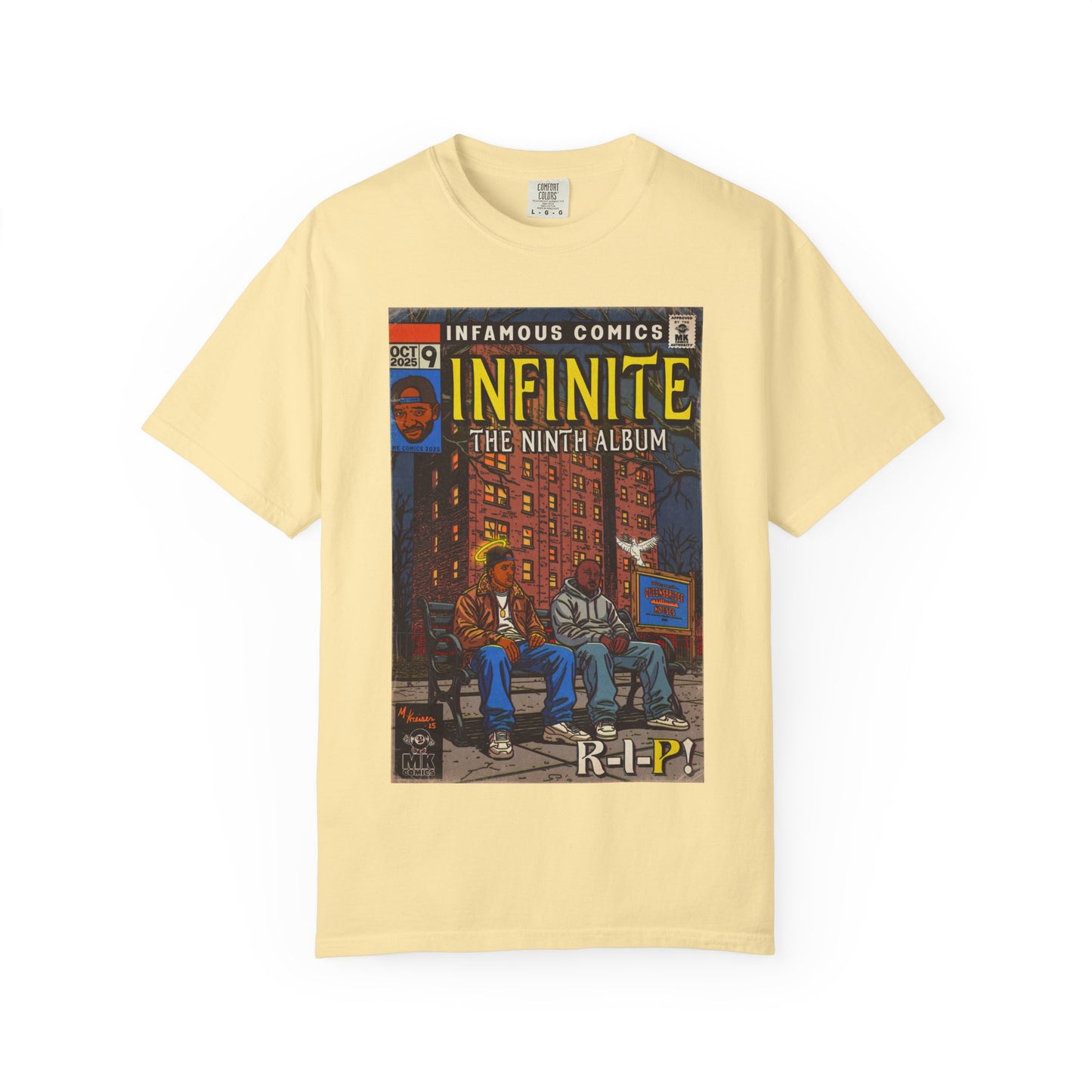 Infinite - Comic Book Art - Unisex Comfort Colors T-shirt
